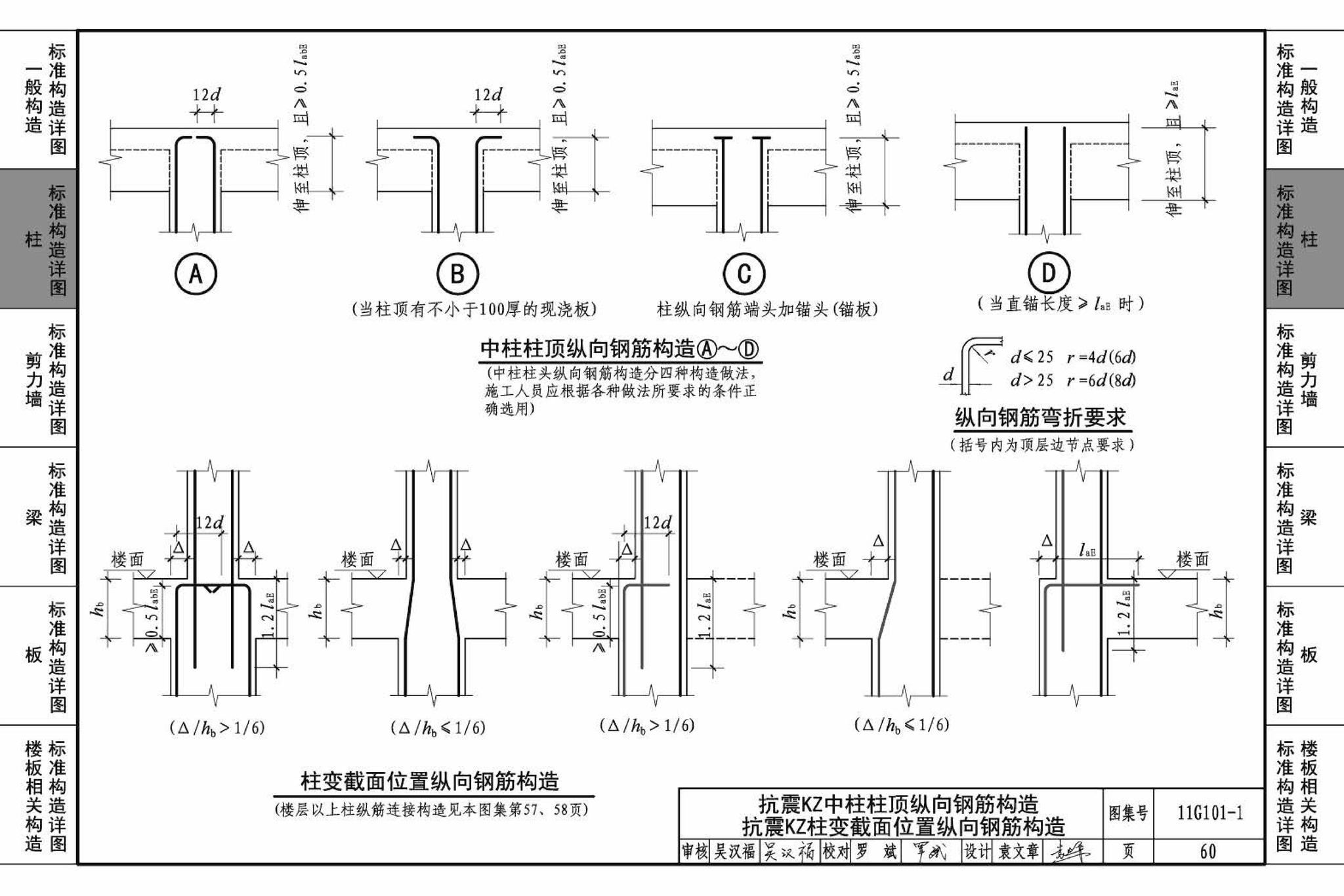 11G101-1--混凝土结构施工图平面整体表示方法制图规则和构造详图（现浇混凝土框架、剪力墙、梁、板）