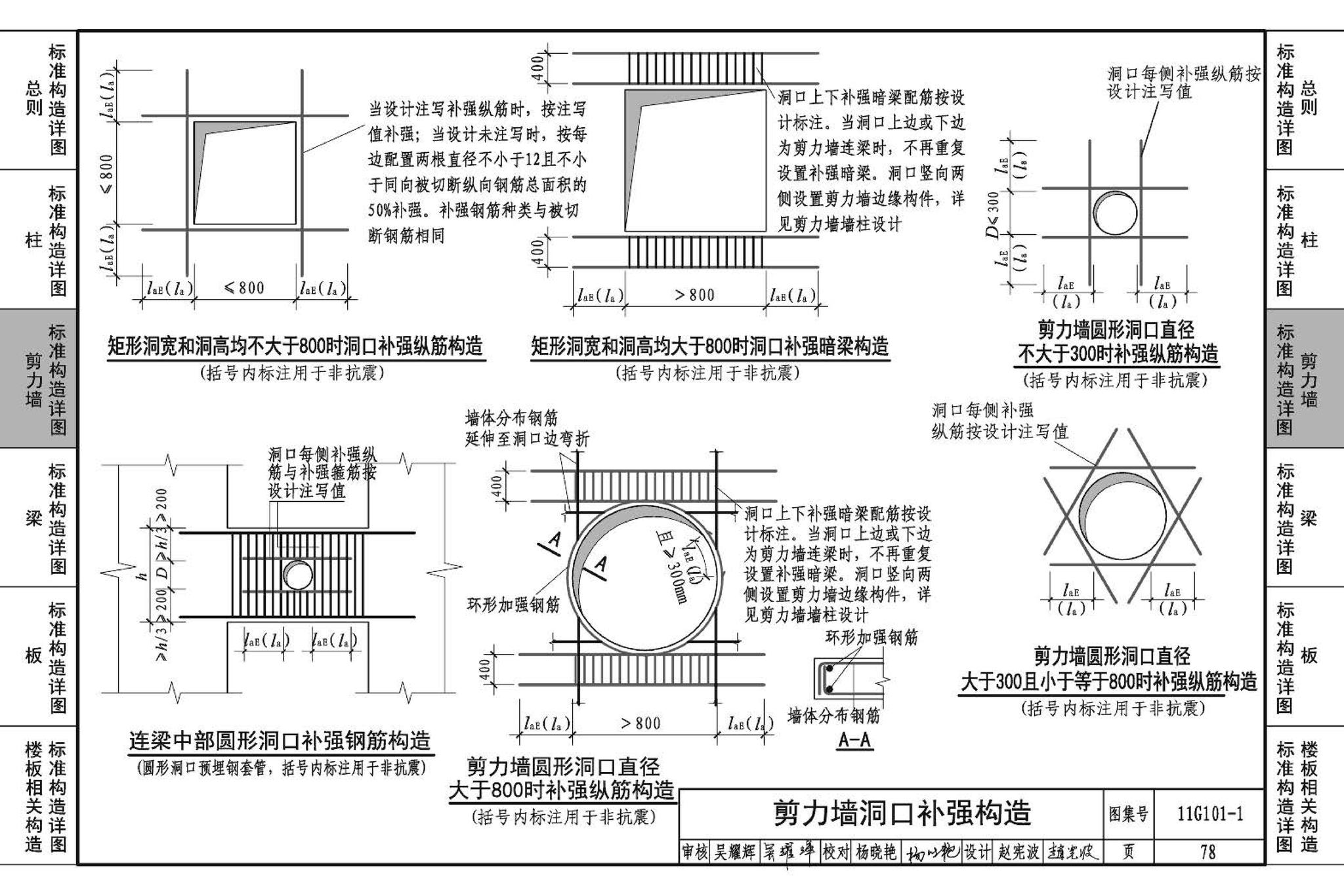 11G101-1--混凝土结构施工图平面整体表示方法制图规则和构造详图（现浇混凝土框架、剪力墙、梁、板）