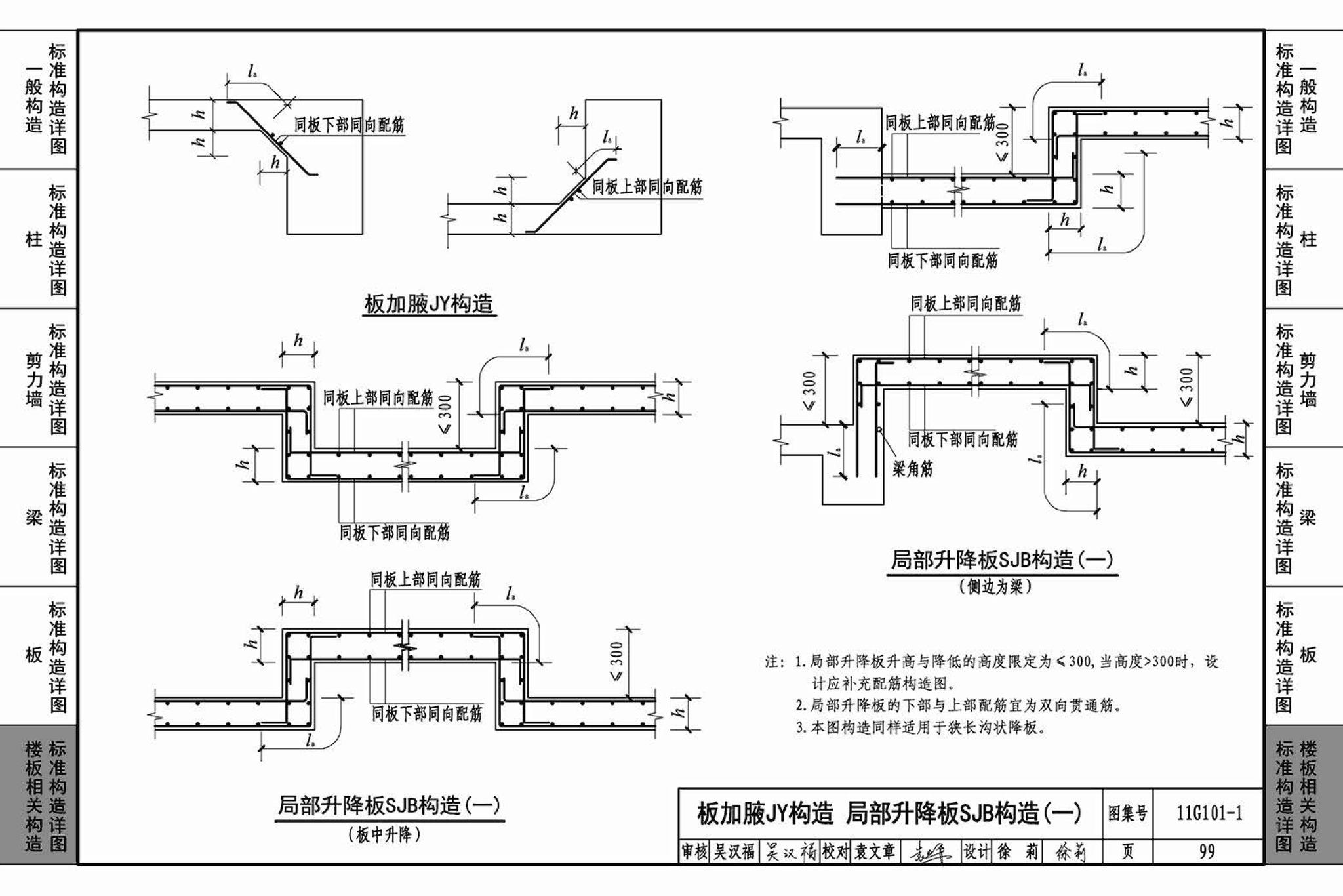 11G101-1--混凝土结构施工图平面整体表示方法制图规则和构造详图（现浇混凝土框架、剪力墙、梁、板）