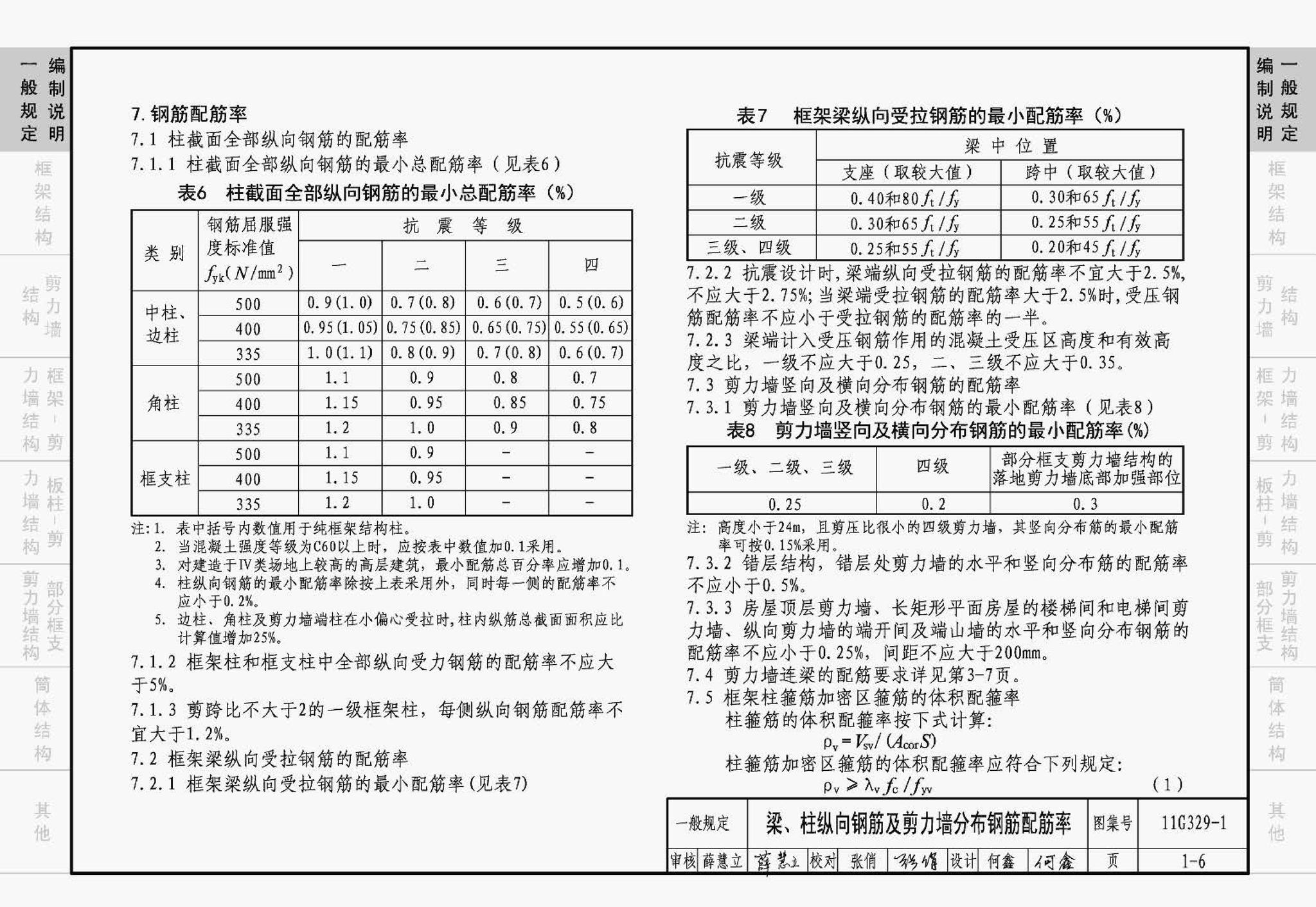 11G329-1--建筑物抗震构造详图（多层和高层钢筋混凝土房屋）