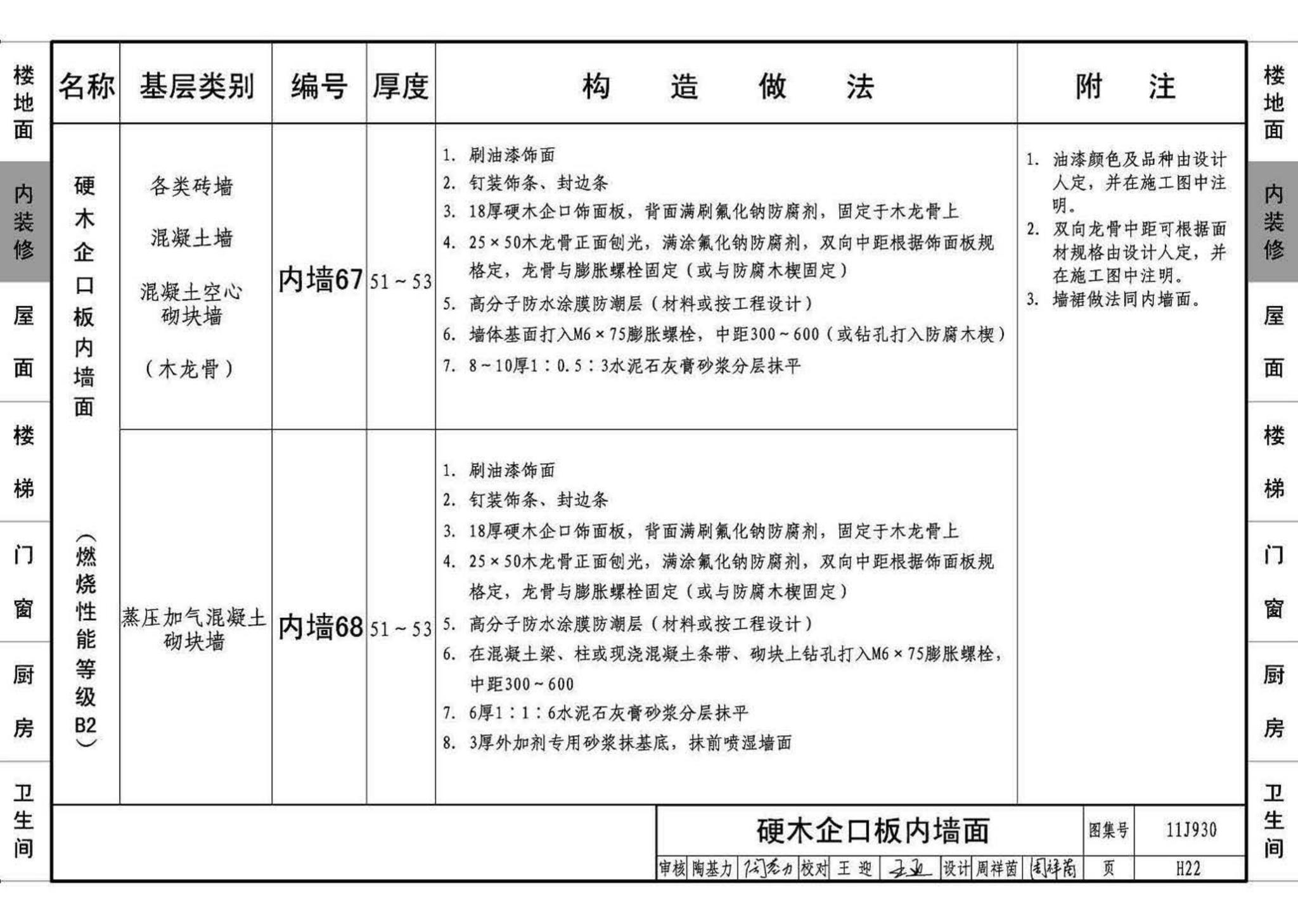 11J930--住宅建筑构造