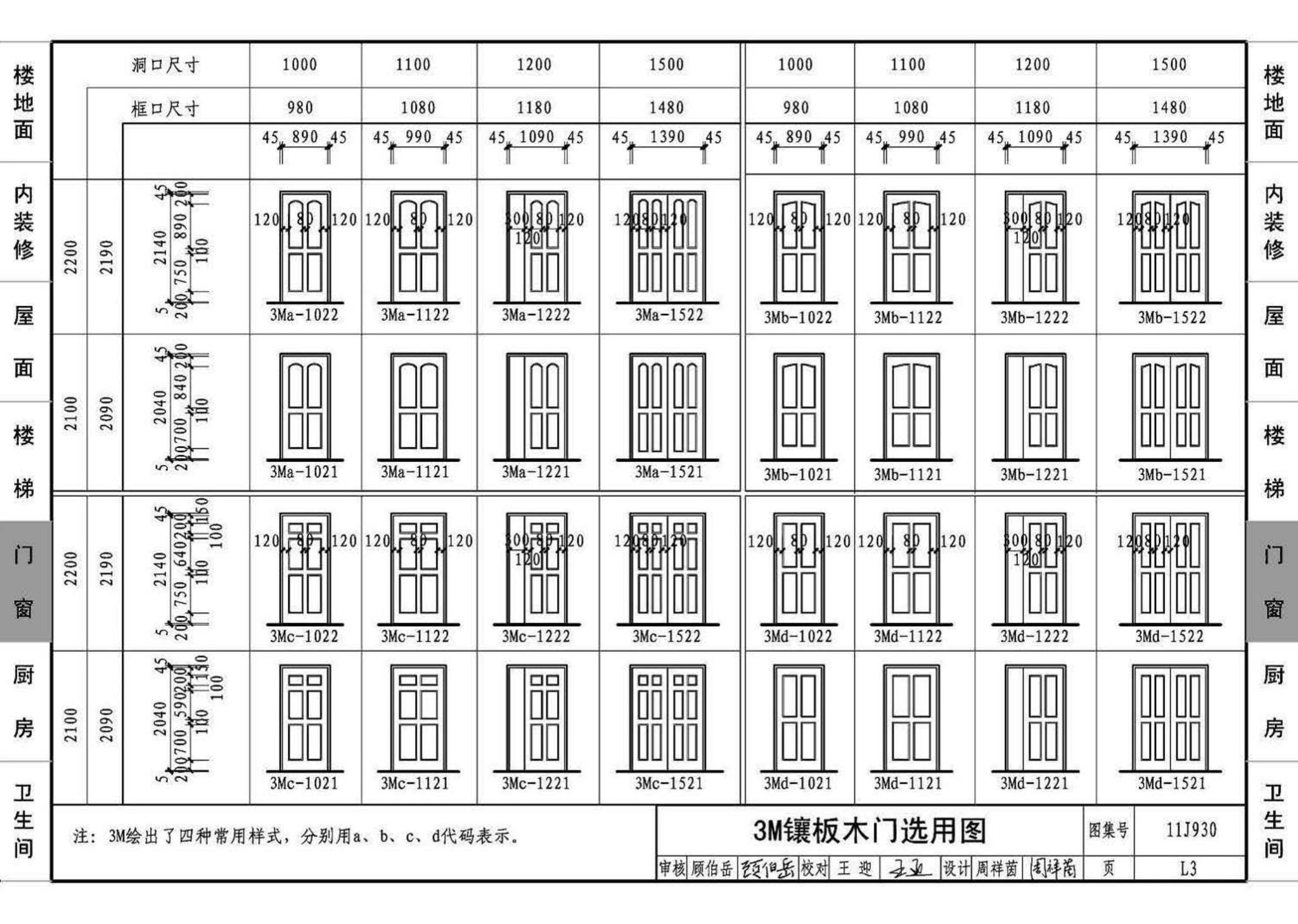 11J930--住宅建筑构造