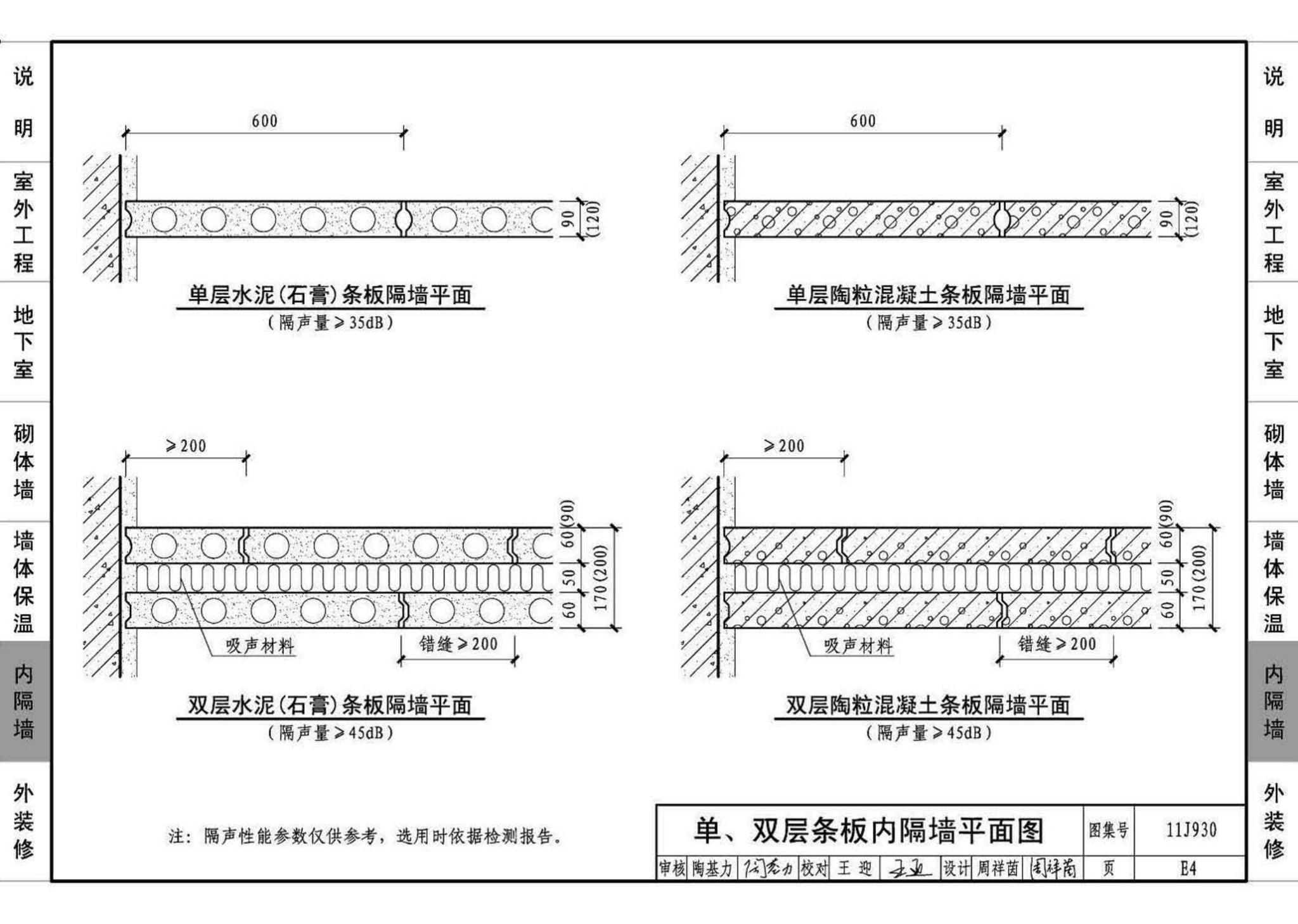 11J930--住宅建筑构造