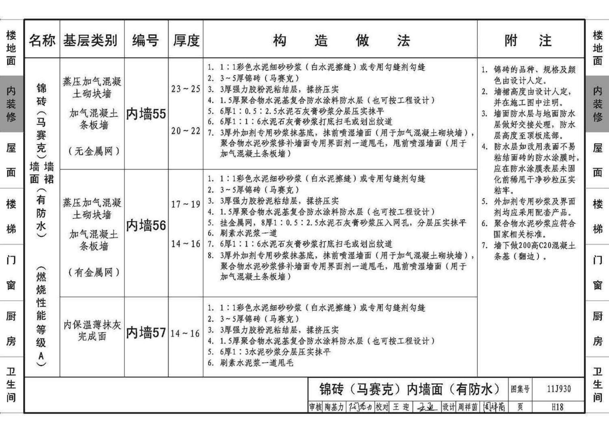 11J930--住宅建筑构造