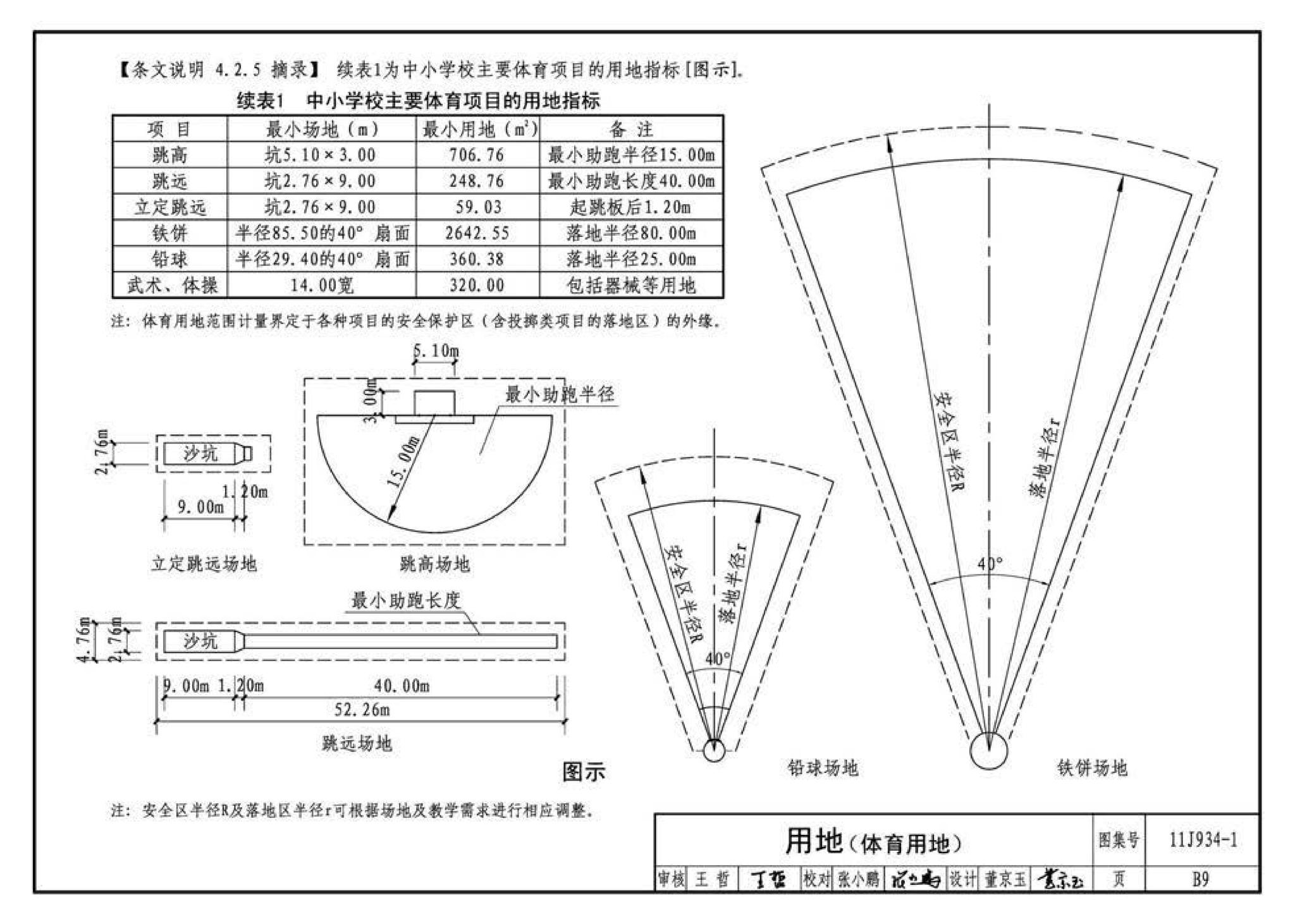 11J934-1--《中小学校设计规范》图示