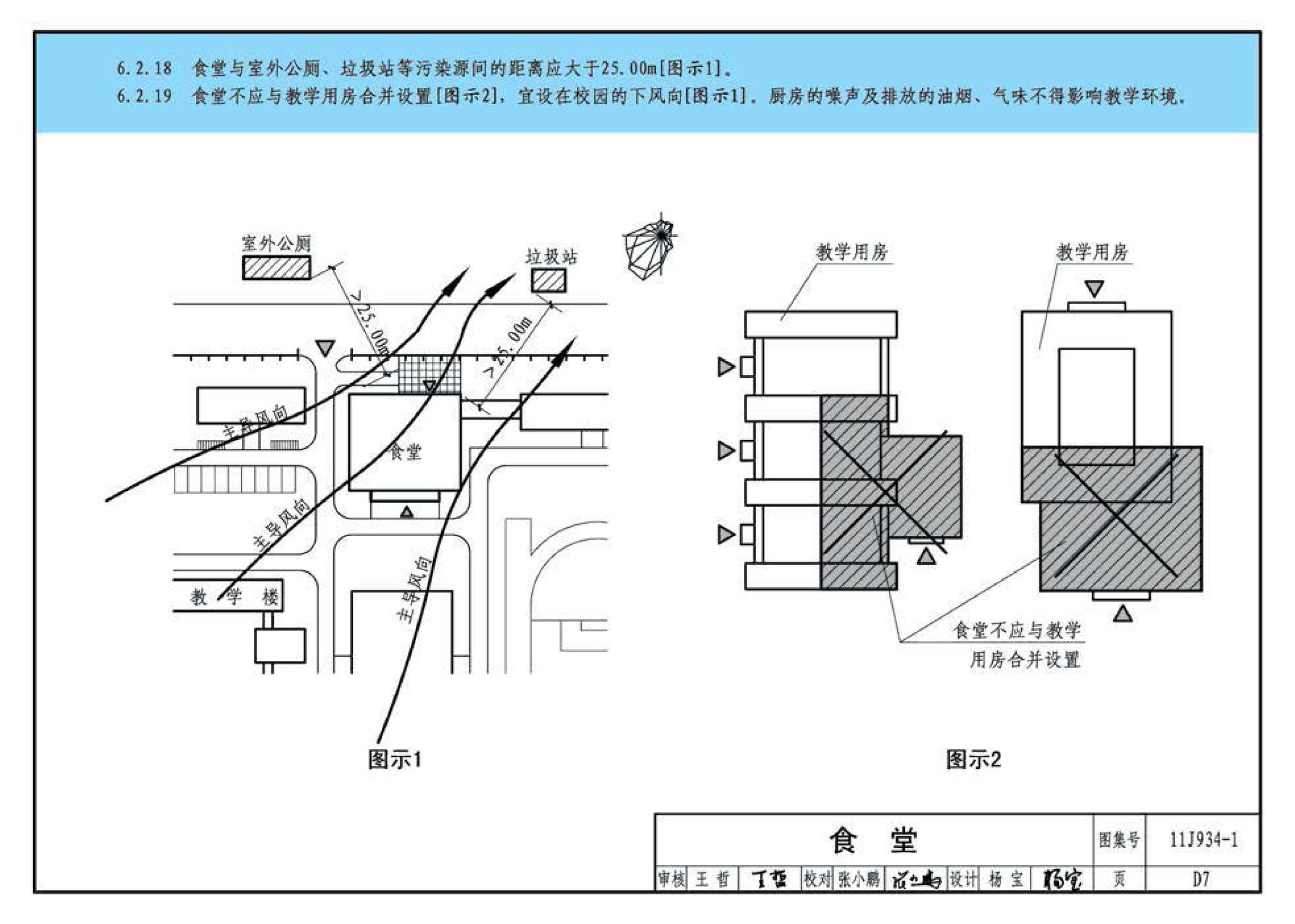 11J934-1--《中小学校设计规范》图示