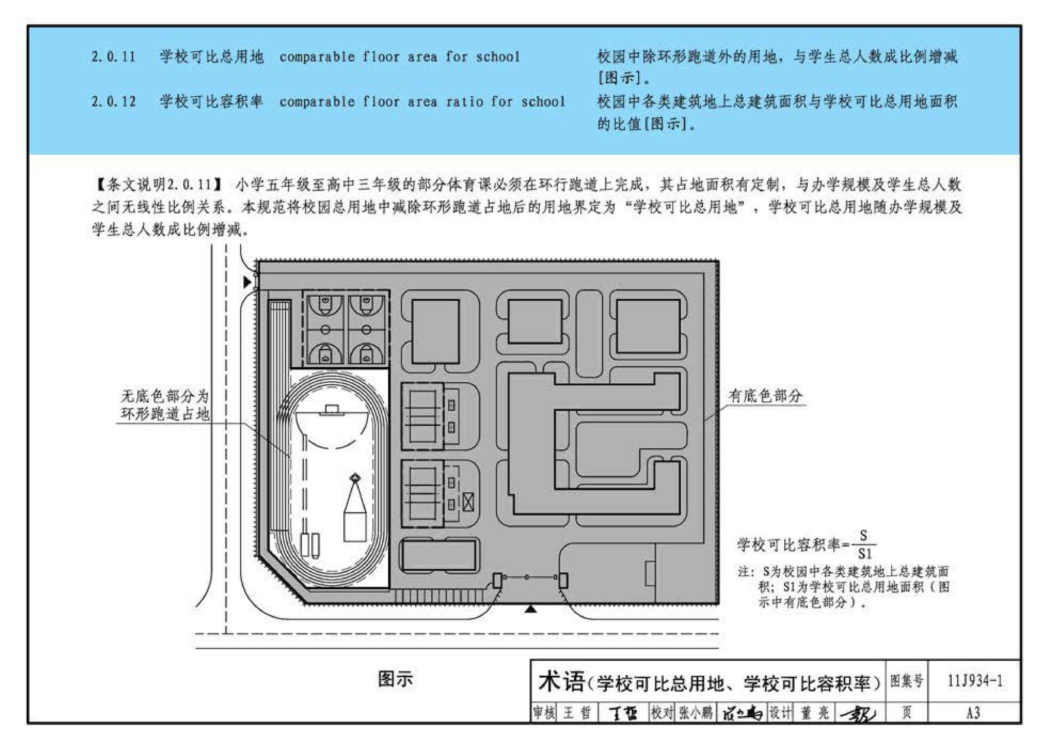 11J934-1--《中小学校设计规范》图示