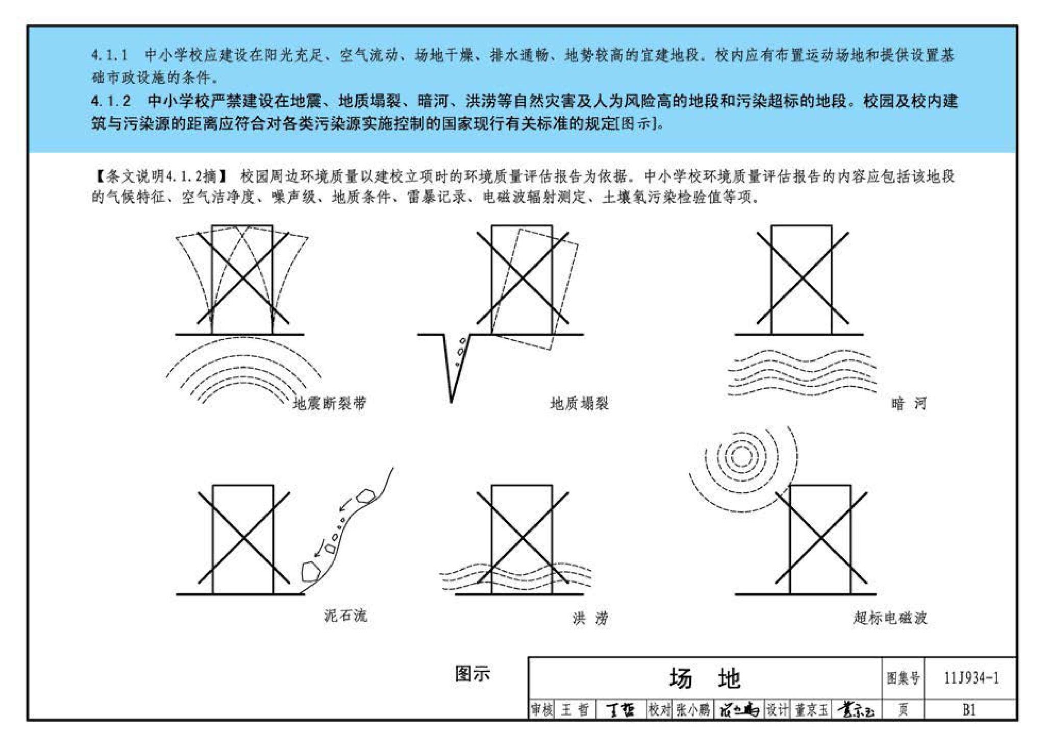 11J934-1--《中小学校设计规范》图示