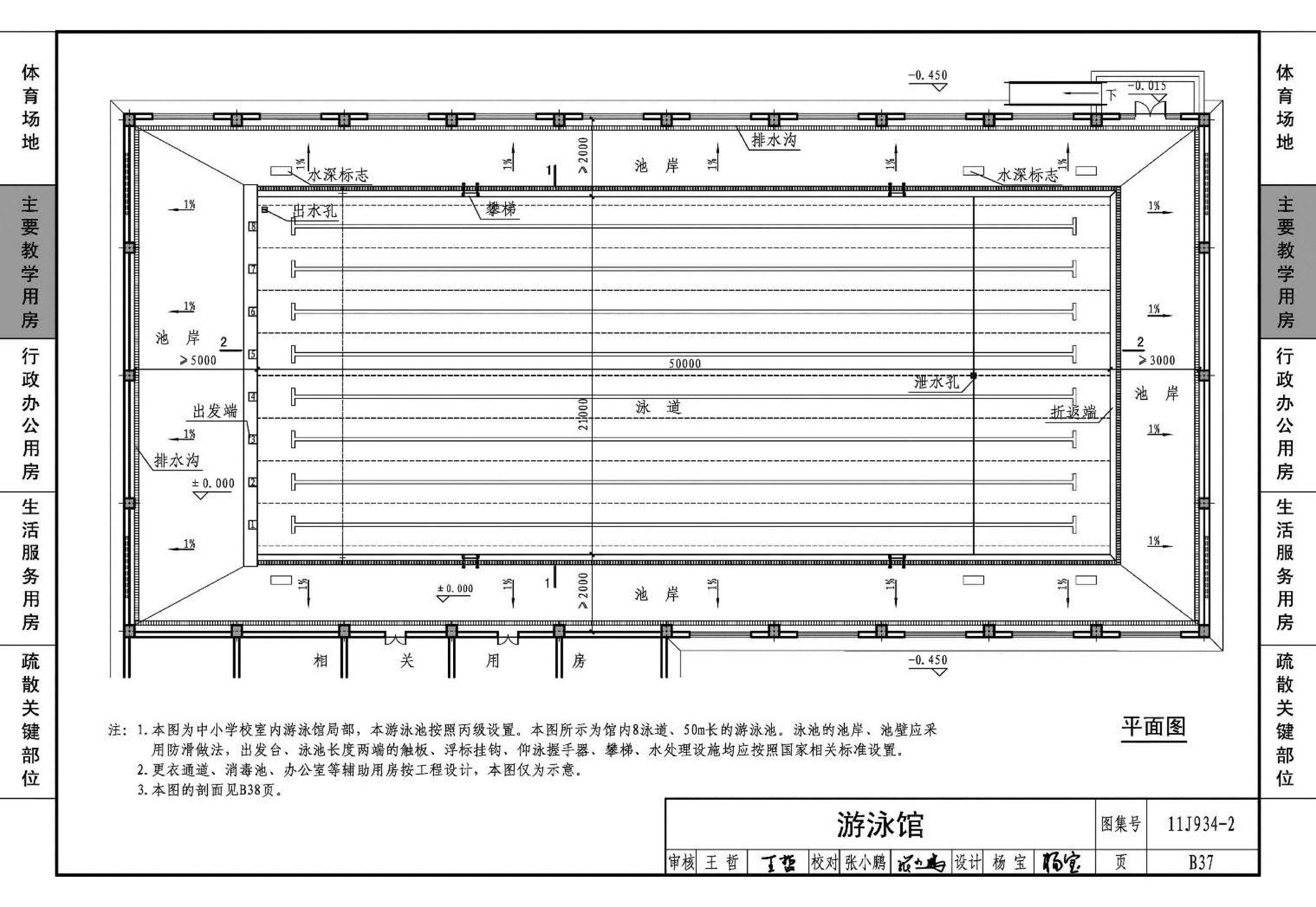 11J934-2--中小学校场地与用房