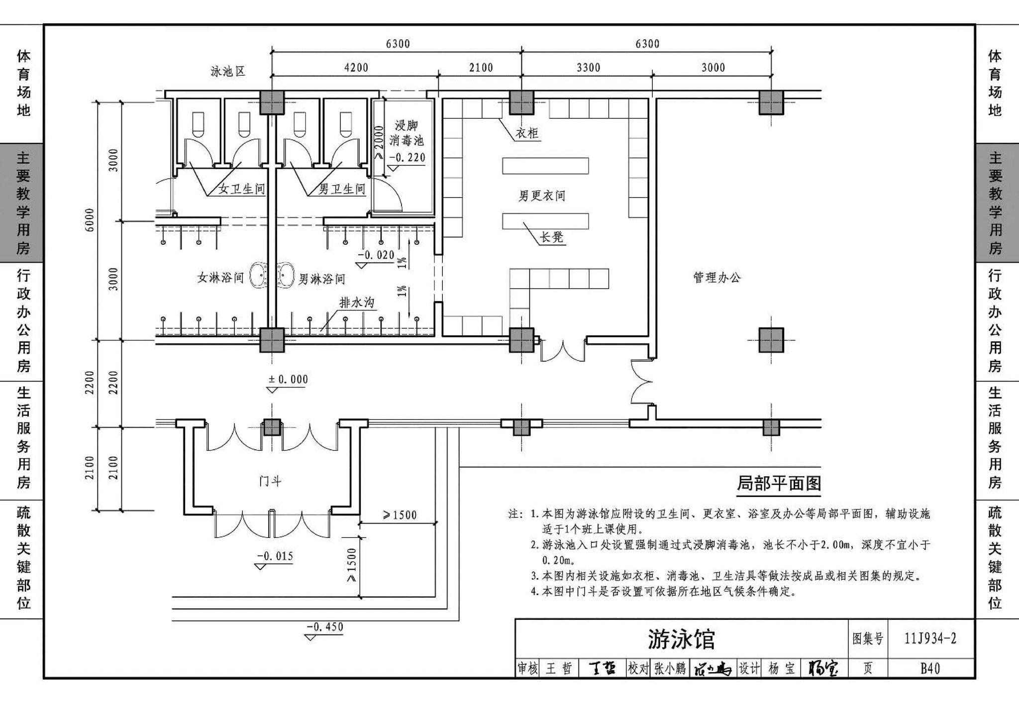 11J934-2--中小学校场地与用房