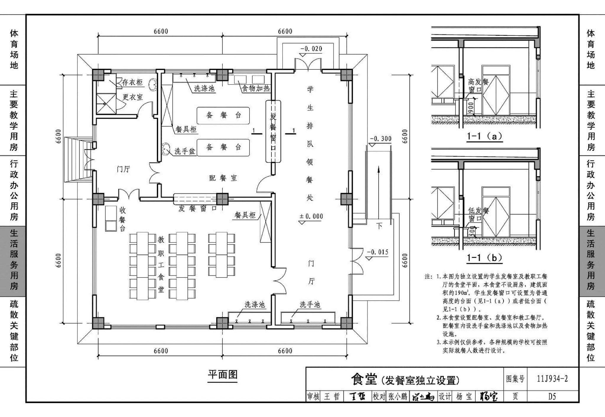 11J934-2--中小学校场地与用房