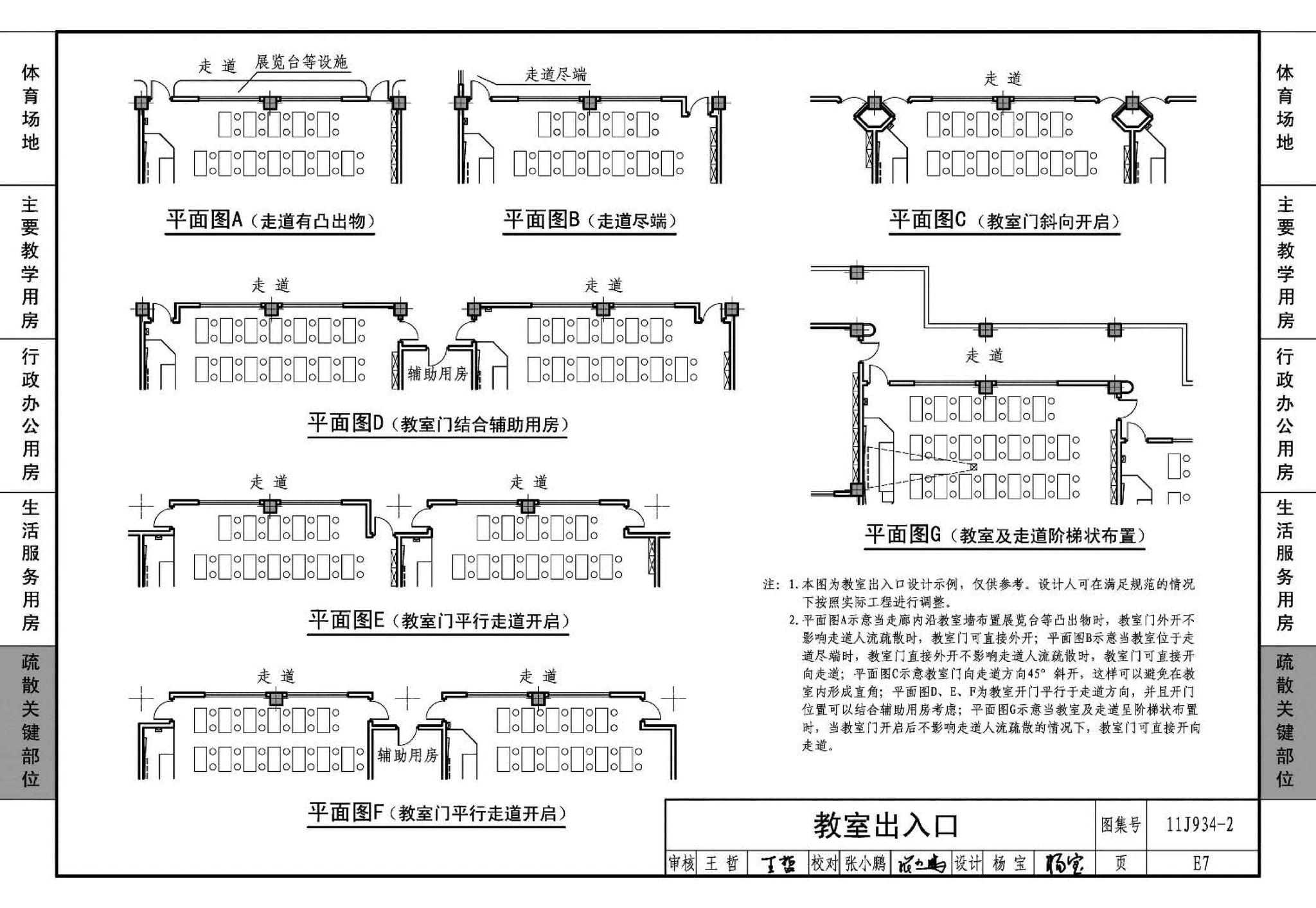 11J934-2--中小学校场地与用房