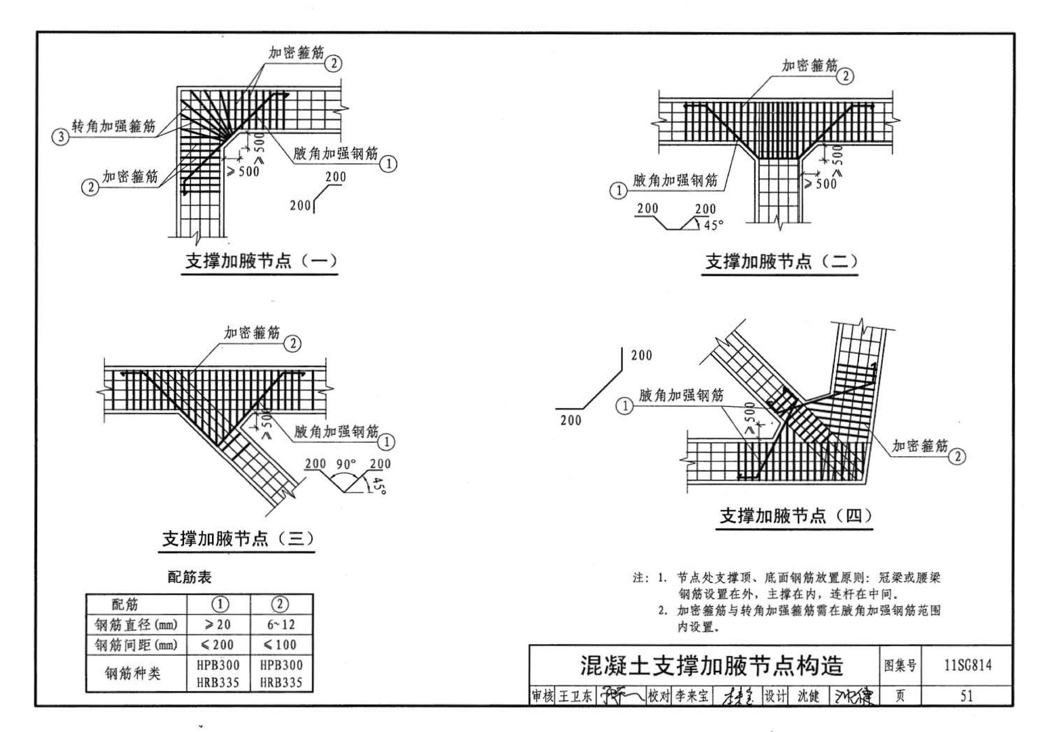 11SG814--建筑基坑支护结构构造