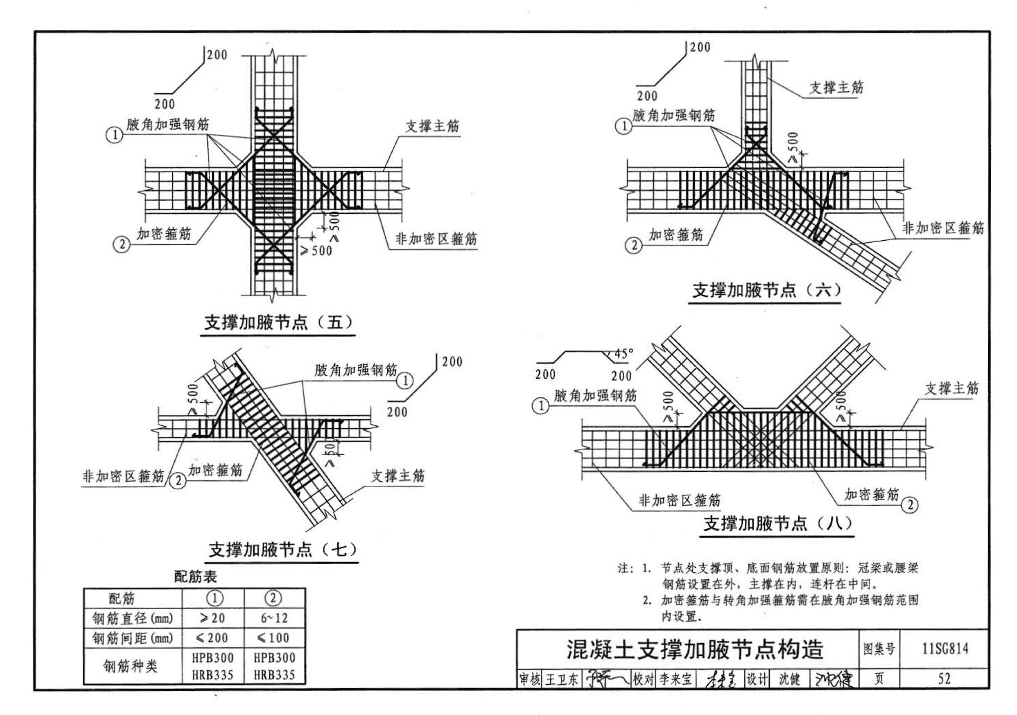 11SG814--建筑基坑支护结构构造