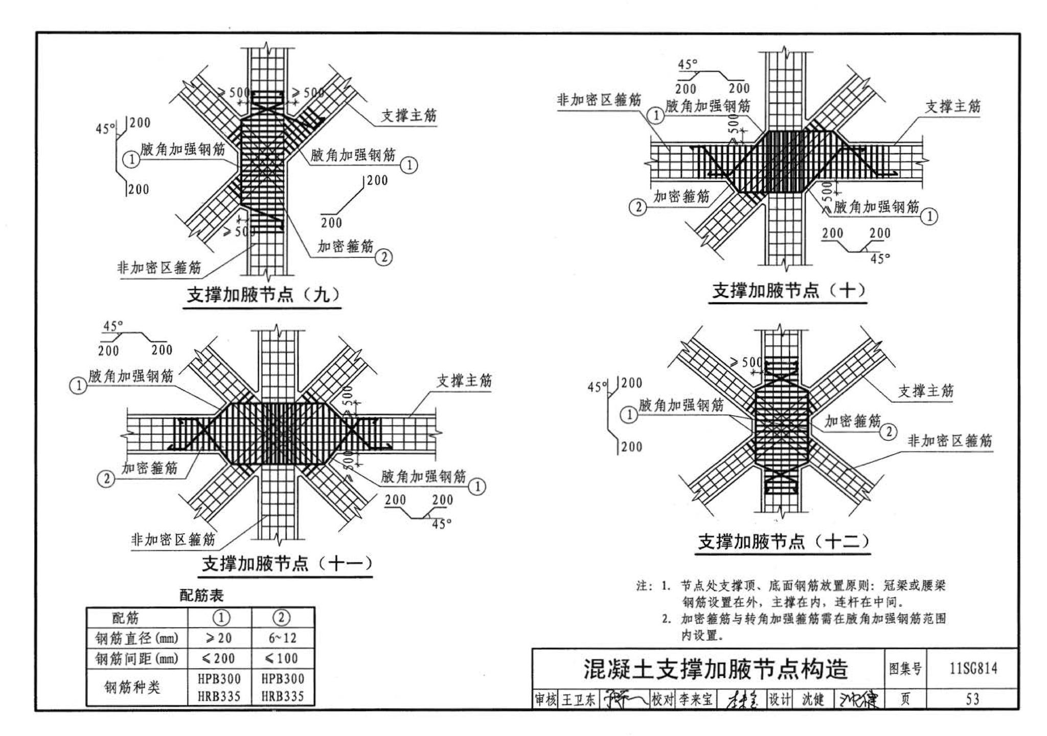 11SG814--建筑基坑支护结构构造