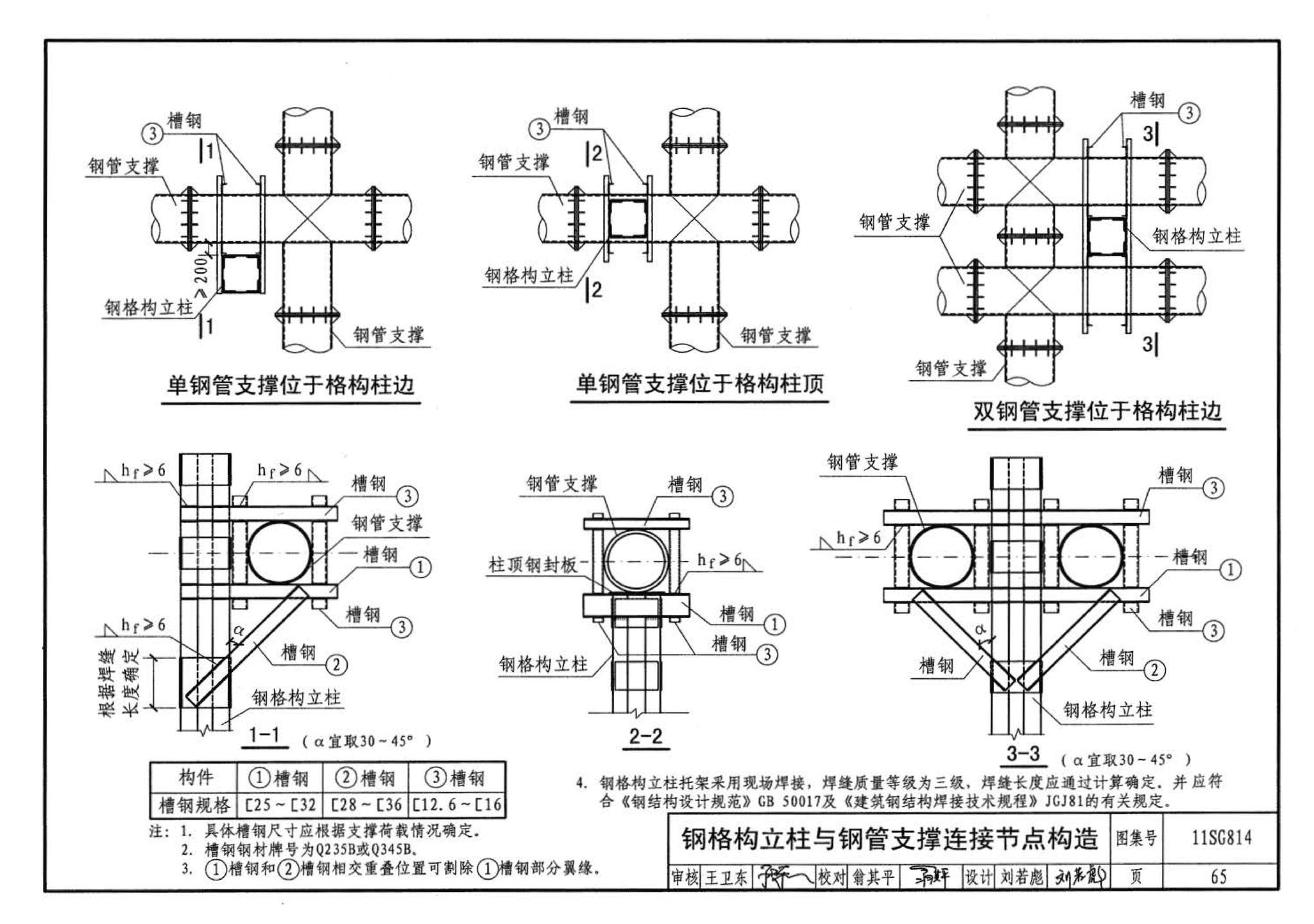 11SG814--建筑基坑支护结构构造