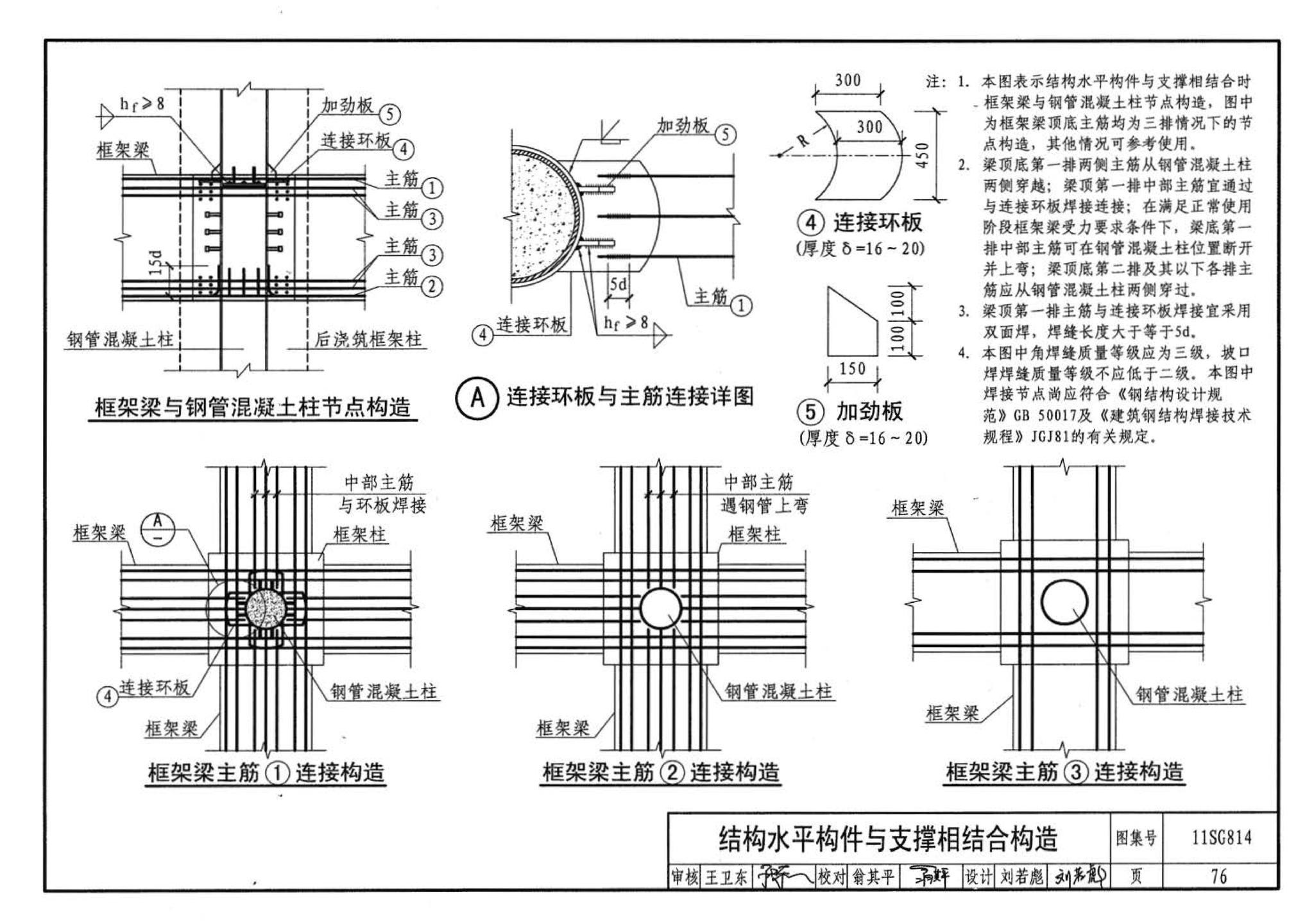 11SG814--建筑基坑支护结构构造