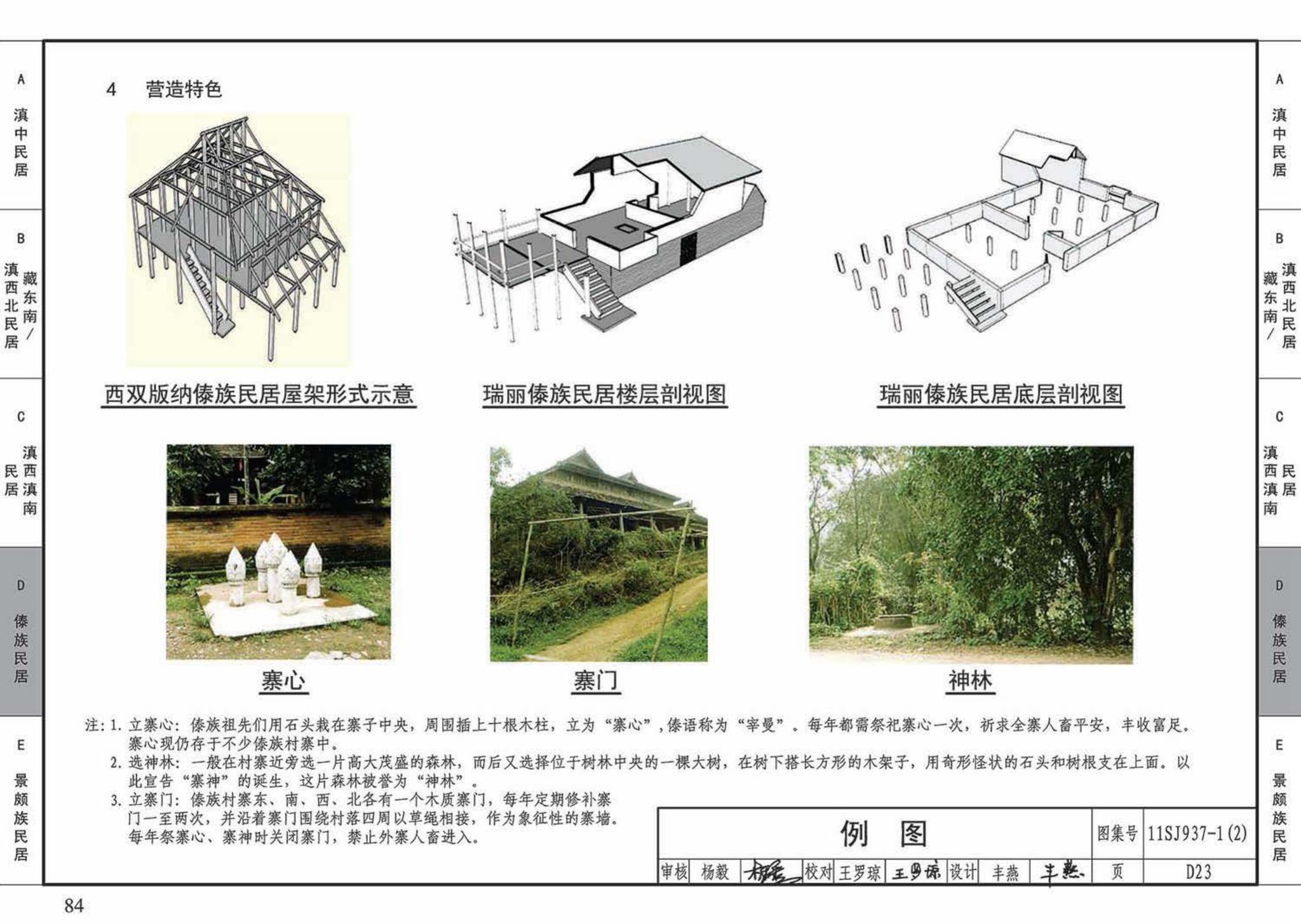 11SJ937-1（2）--不同地域特色传统村镇住宅图集（中）