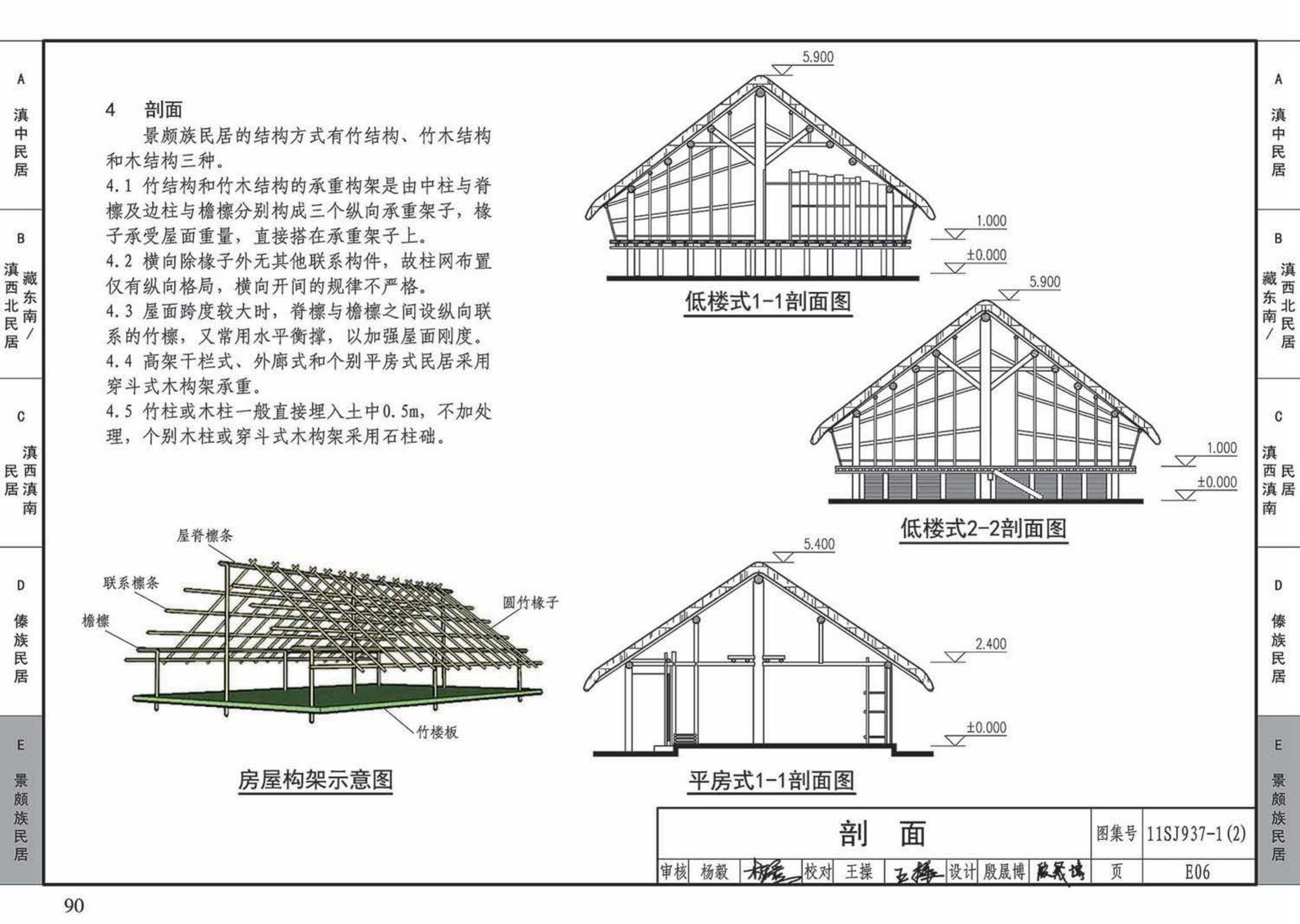 11SJ937-1（2）--不同地域特色传统村镇住宅图集（中）