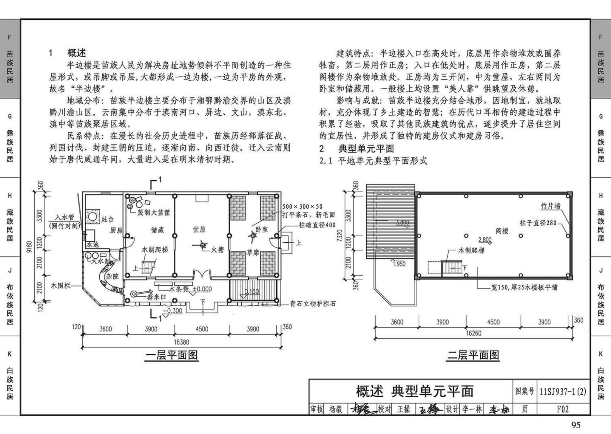 11SJ937-1（2）--不同地域特色传统村镇住宅图集（中）