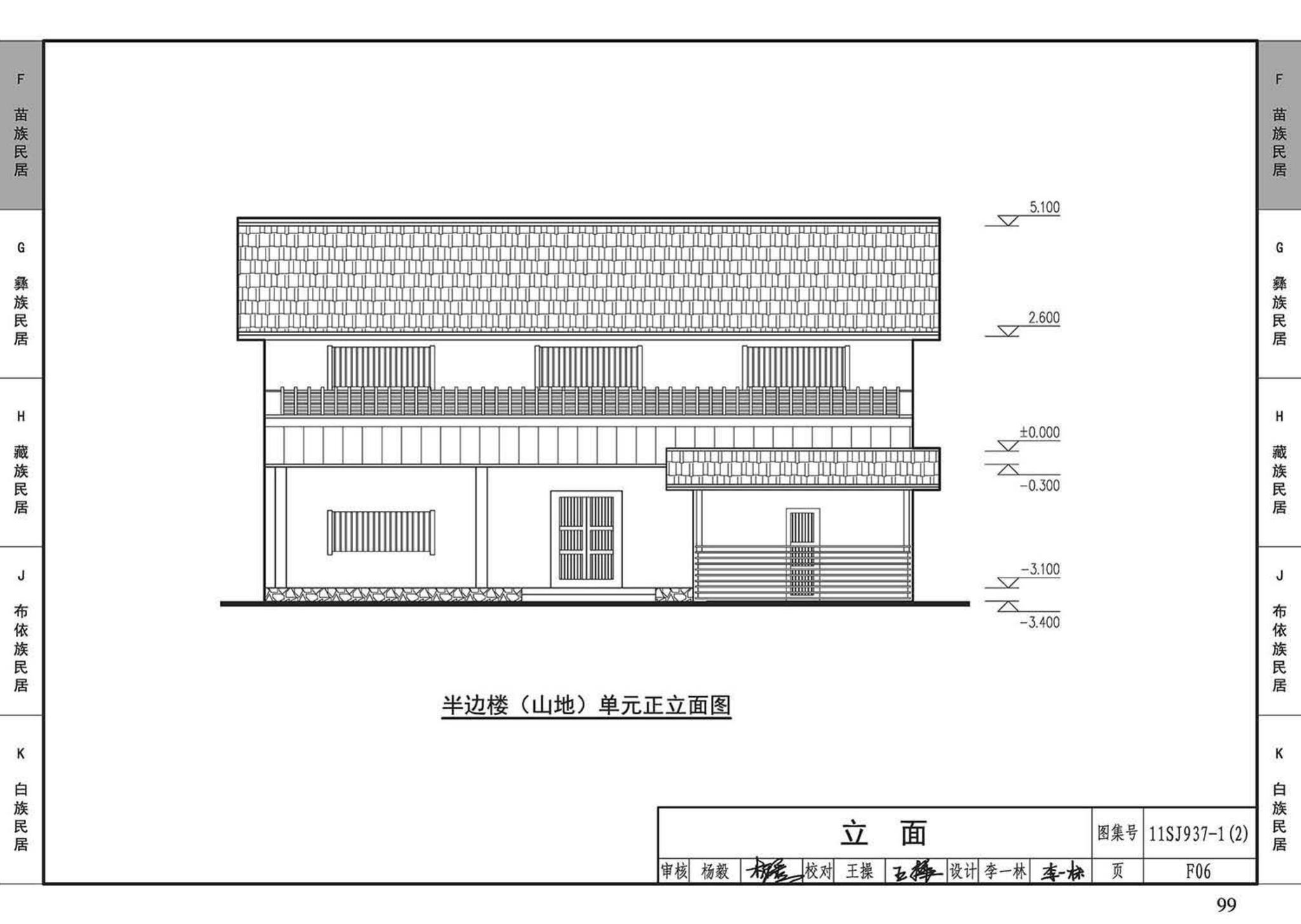 11SJ937-1（2）--不同地域特色传统村镇住宅图集（中）