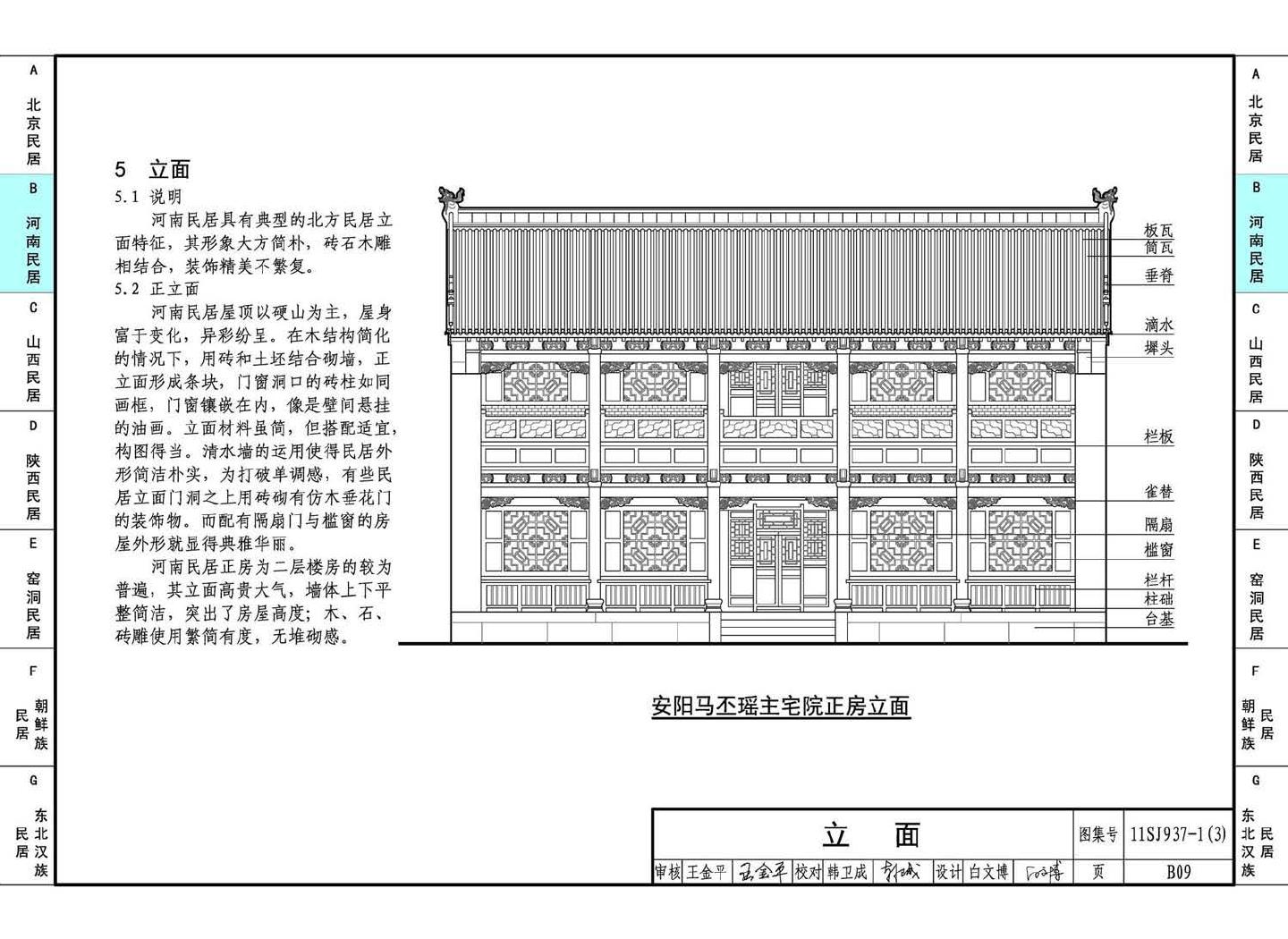 11SJ937-1（3）--不同地域特色传统村镇住宅图集（下）