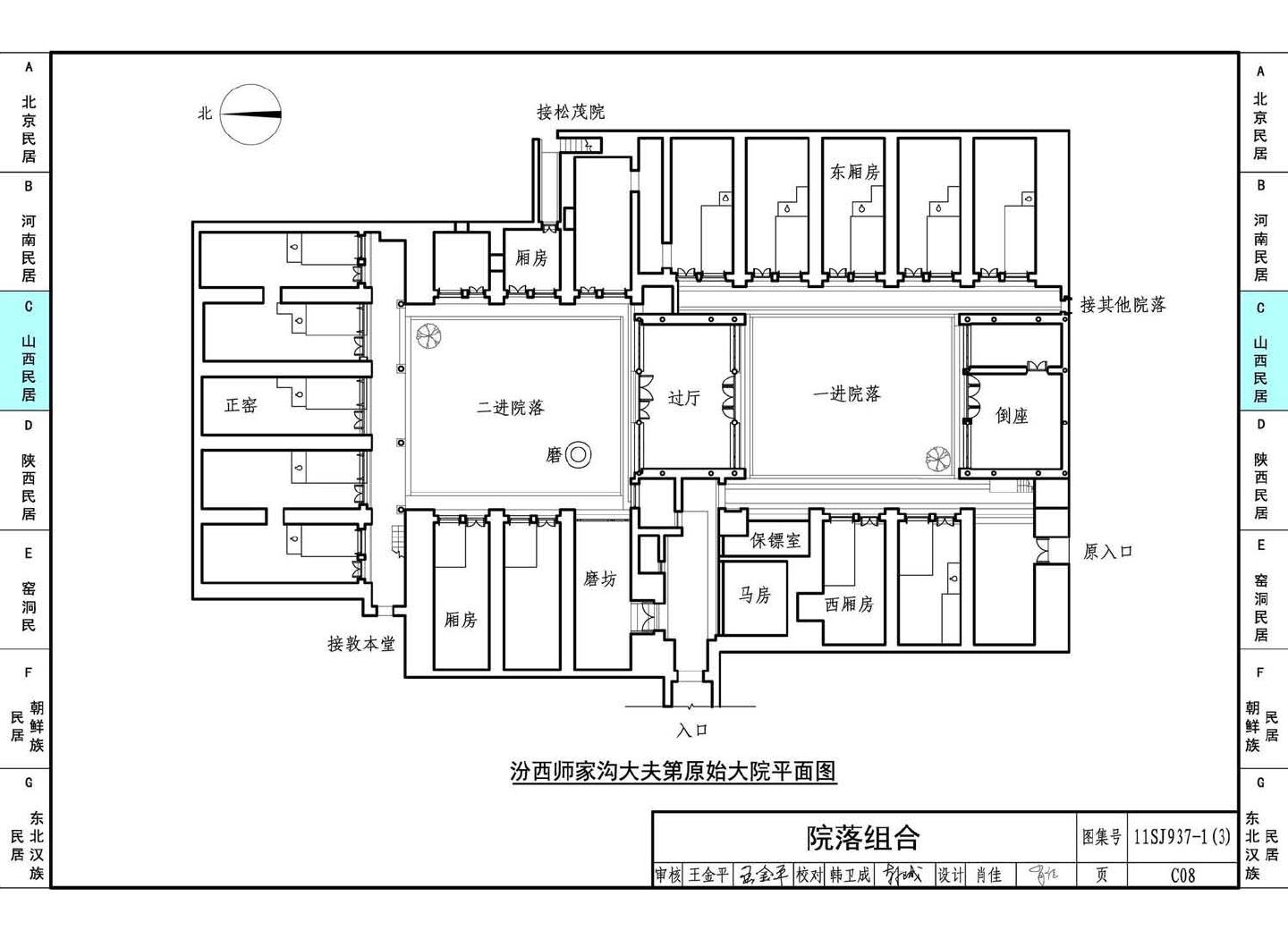 11SJ937-1（3）--不同地域特色传统村镇住宅图集（下）