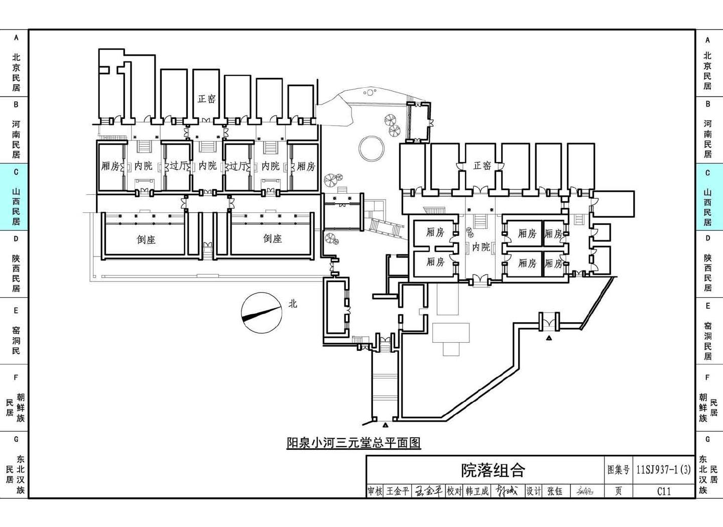 11SJ937-1（3）--不同地域特色传统村镇住宅图集（下）