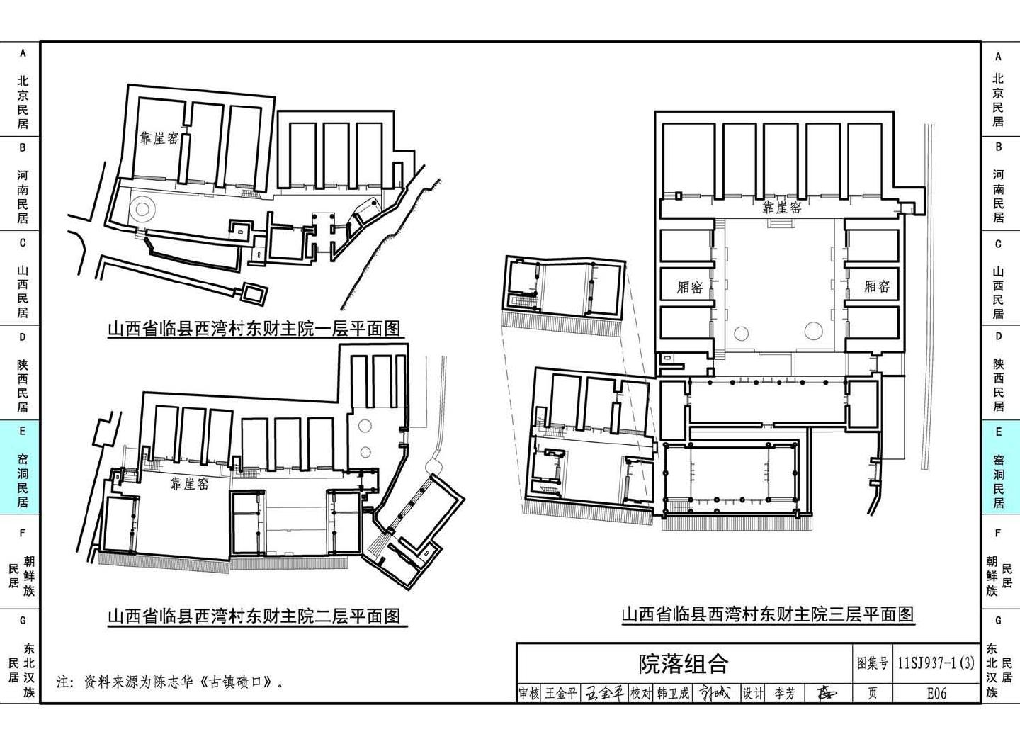 11SJ937-1（3）--不同地域特色传统村镇住宅图集（下）