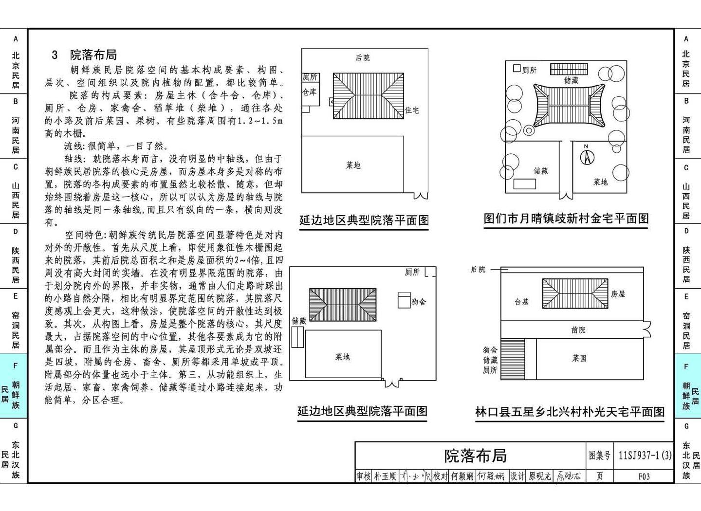 11SJ937-1（3）--不同地域特色传统村镇住宅图集（下）