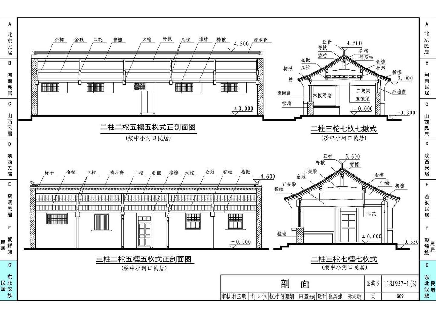 11SJ937-1（3）--不同地域特色传统村镇住宅图集（下）