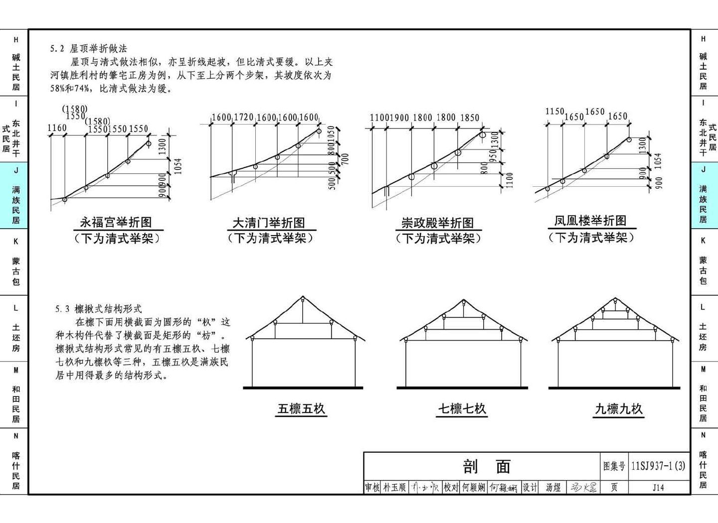 11SJ937-1（3）--不同地域特色传统村镇住宅图集（下）