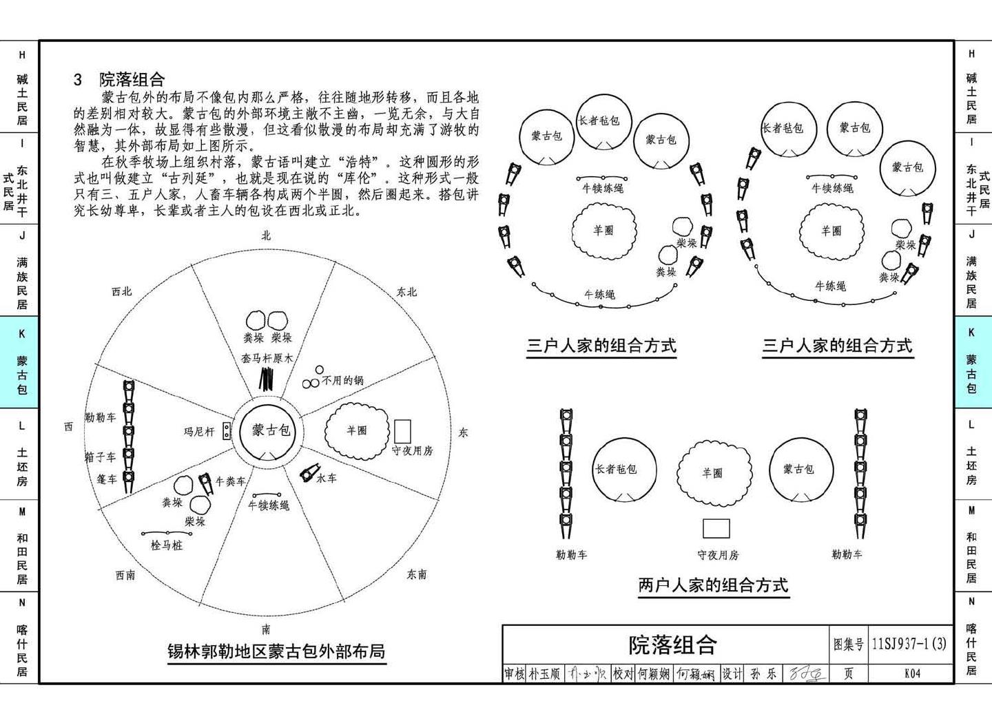 11SJ937-1（3）--不同地域特色传统村镇住宅图集（下）