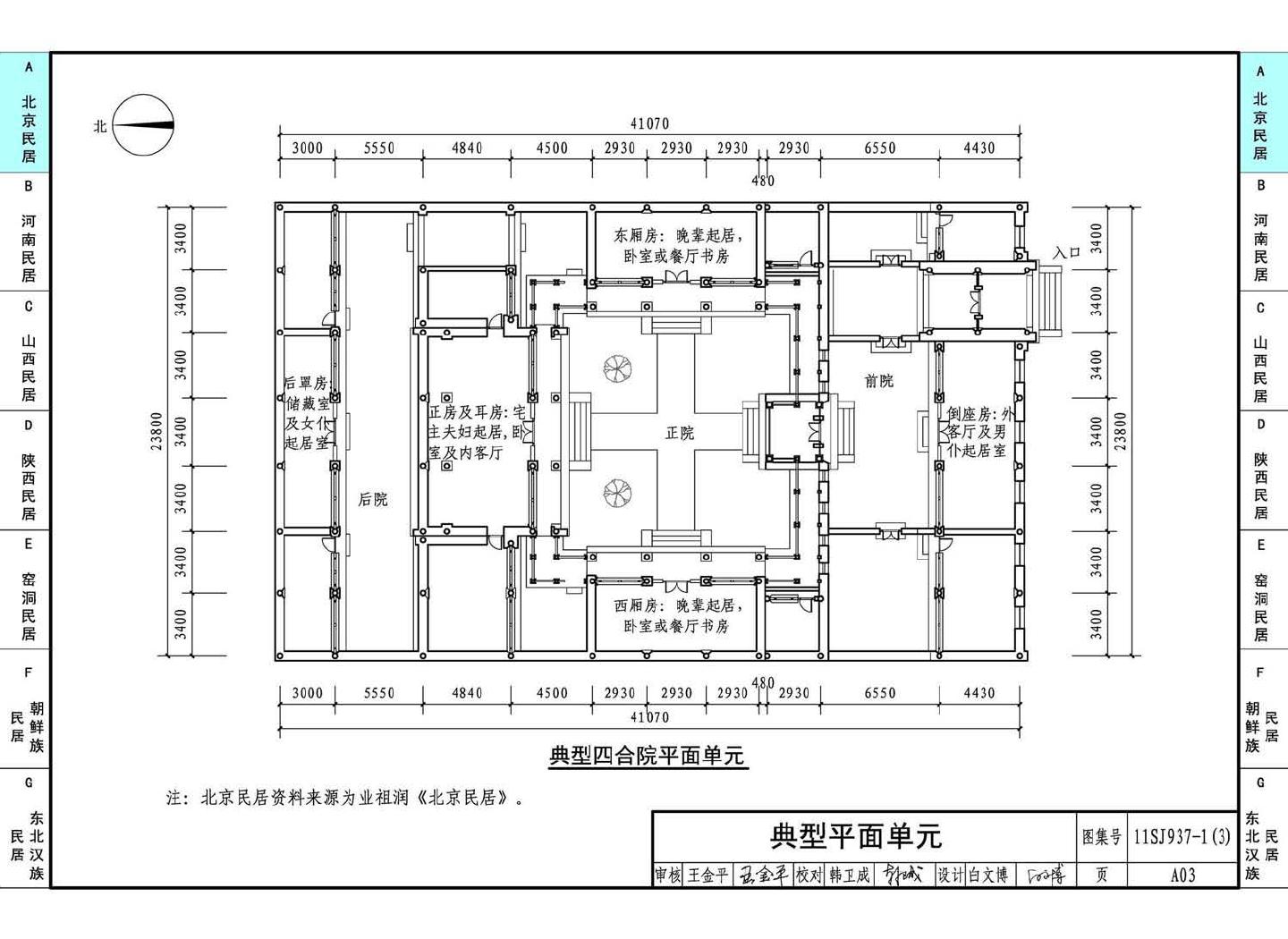 11SJ937-1（3）--不同地域特色传统村镇住宅图集（下）