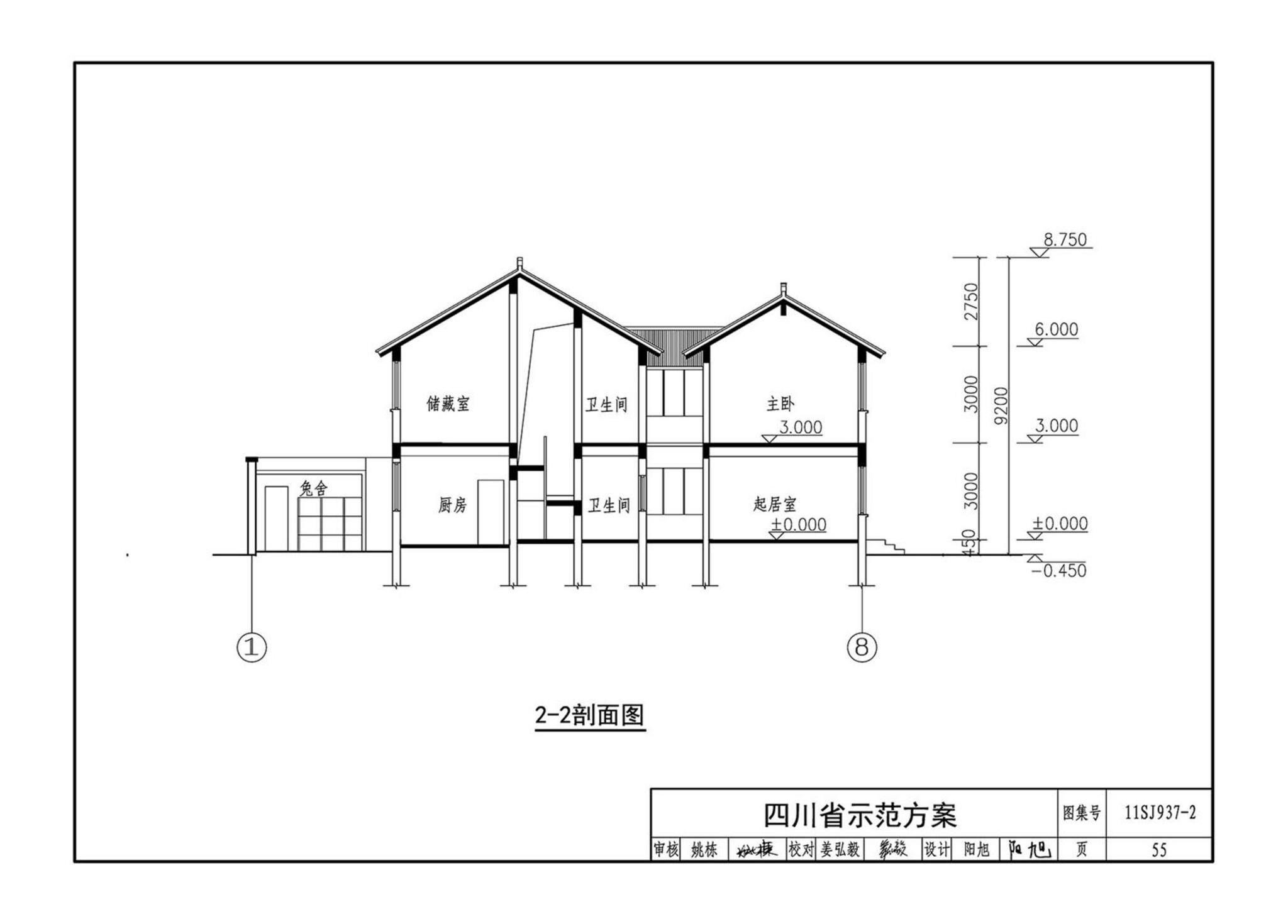 11SJ937-2--不同地域特色村镇住宅通用图集