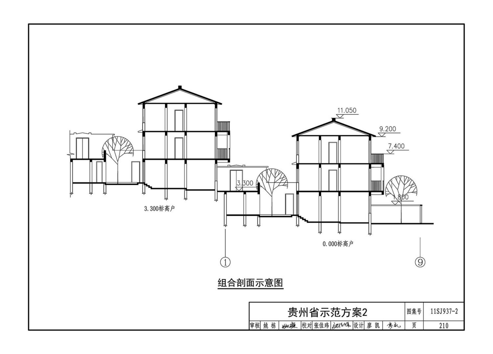 11SJ937-2--不同地域特色村镇住宅通用图集