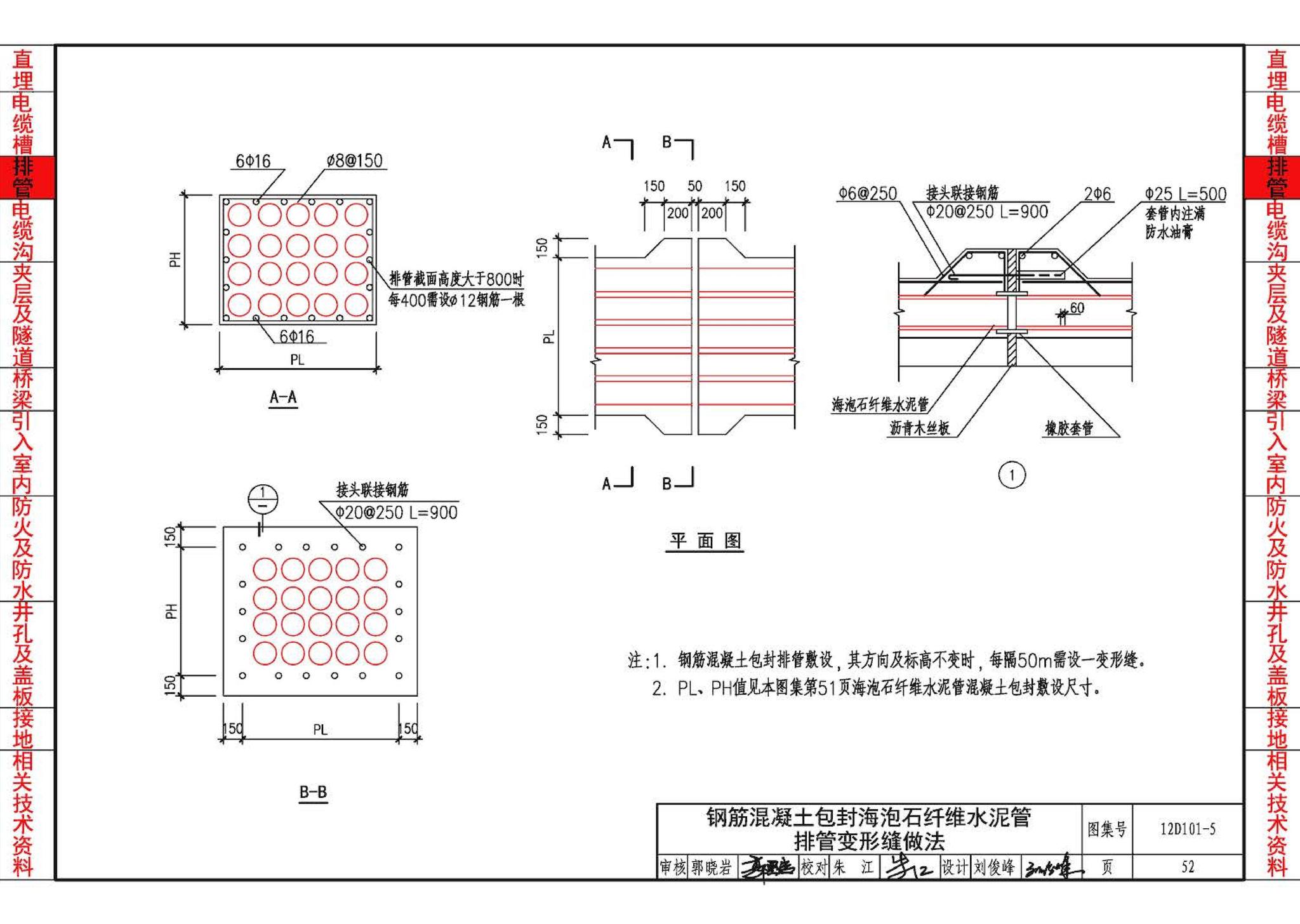 12D101-5--110kV及以下电缆敷设