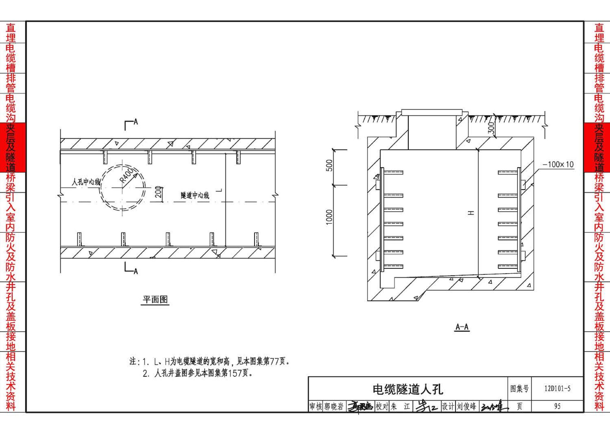 12D101-5--110kV及以下电缆敷设