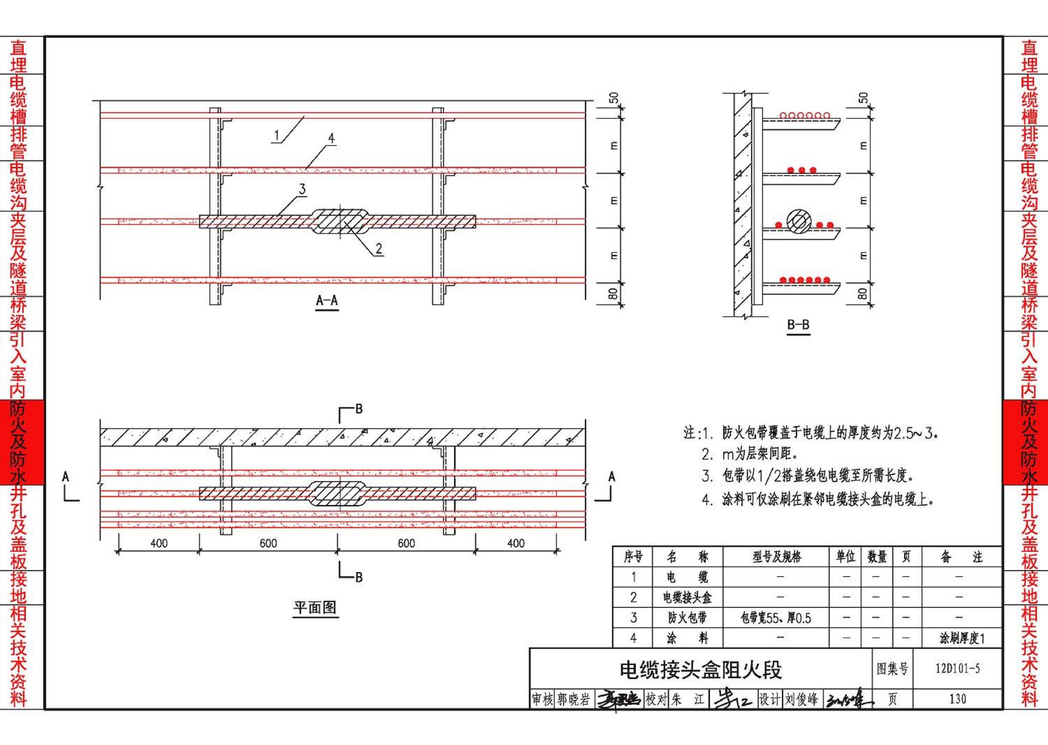 12D101-5--110kV及以下电缆敷设