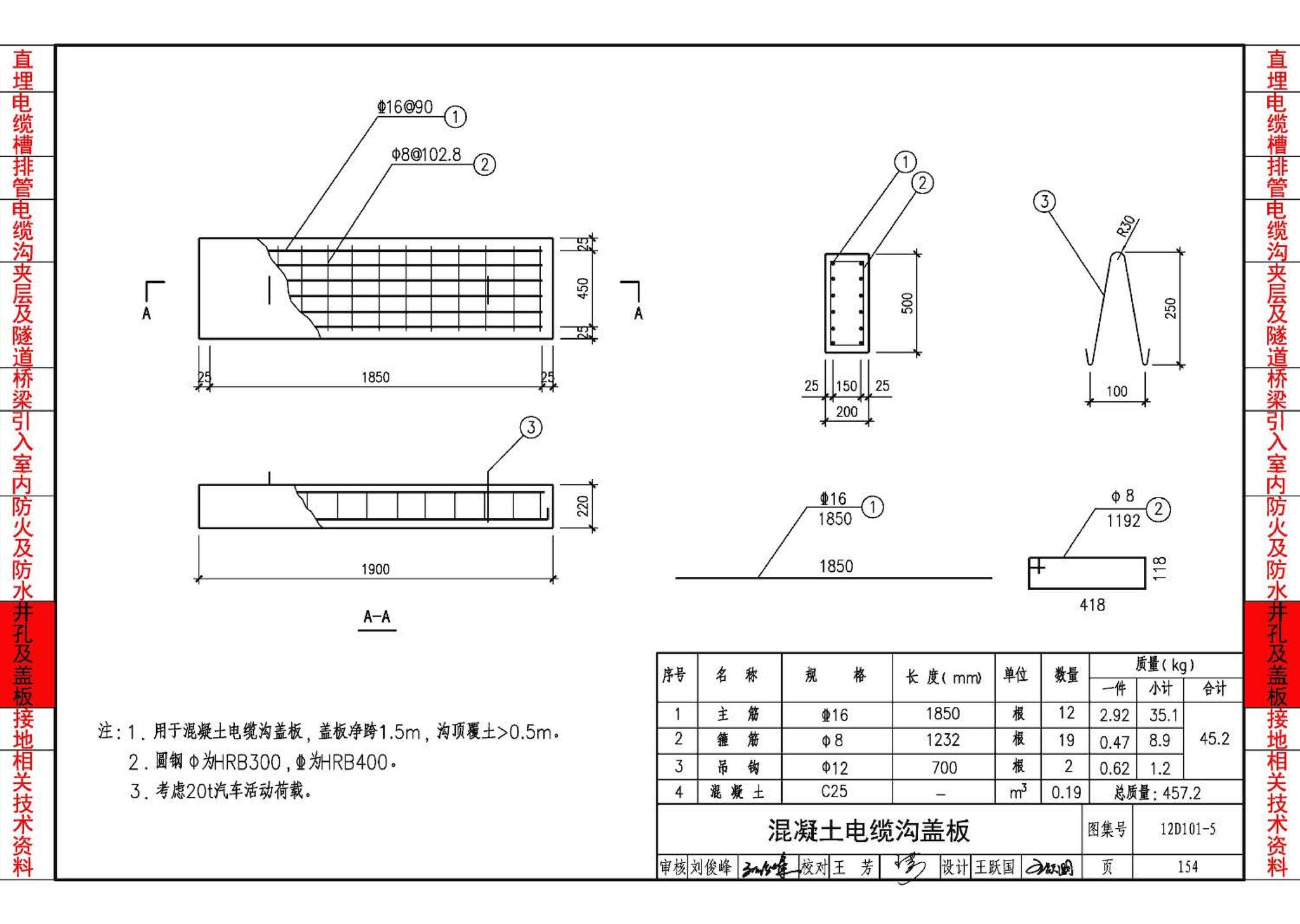 12D101-5--110kV及以下电缆敷设