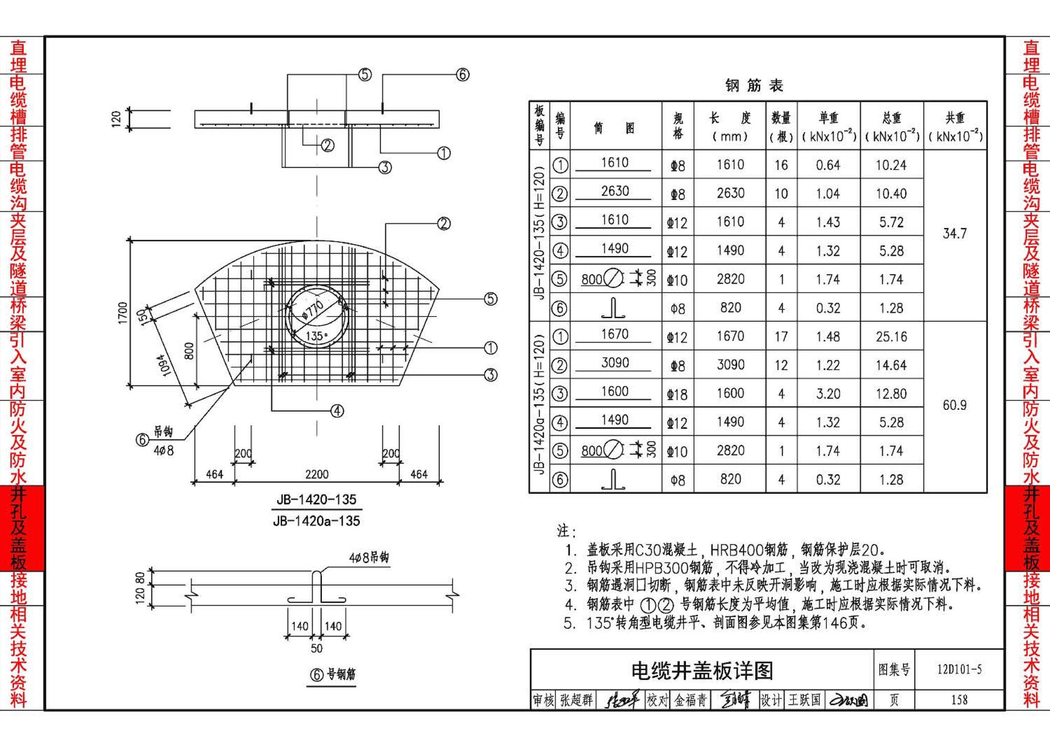 12D101-5--110kV及以下电缆敷设