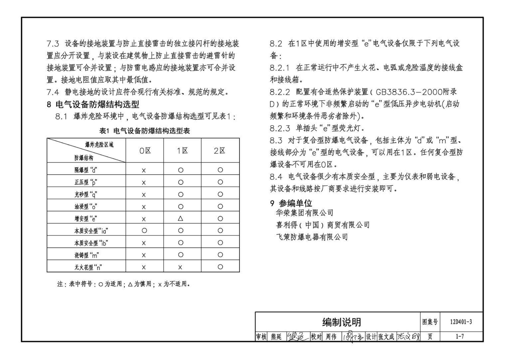 12D401-3--爆炸危险环境电气线路和电气设备安装