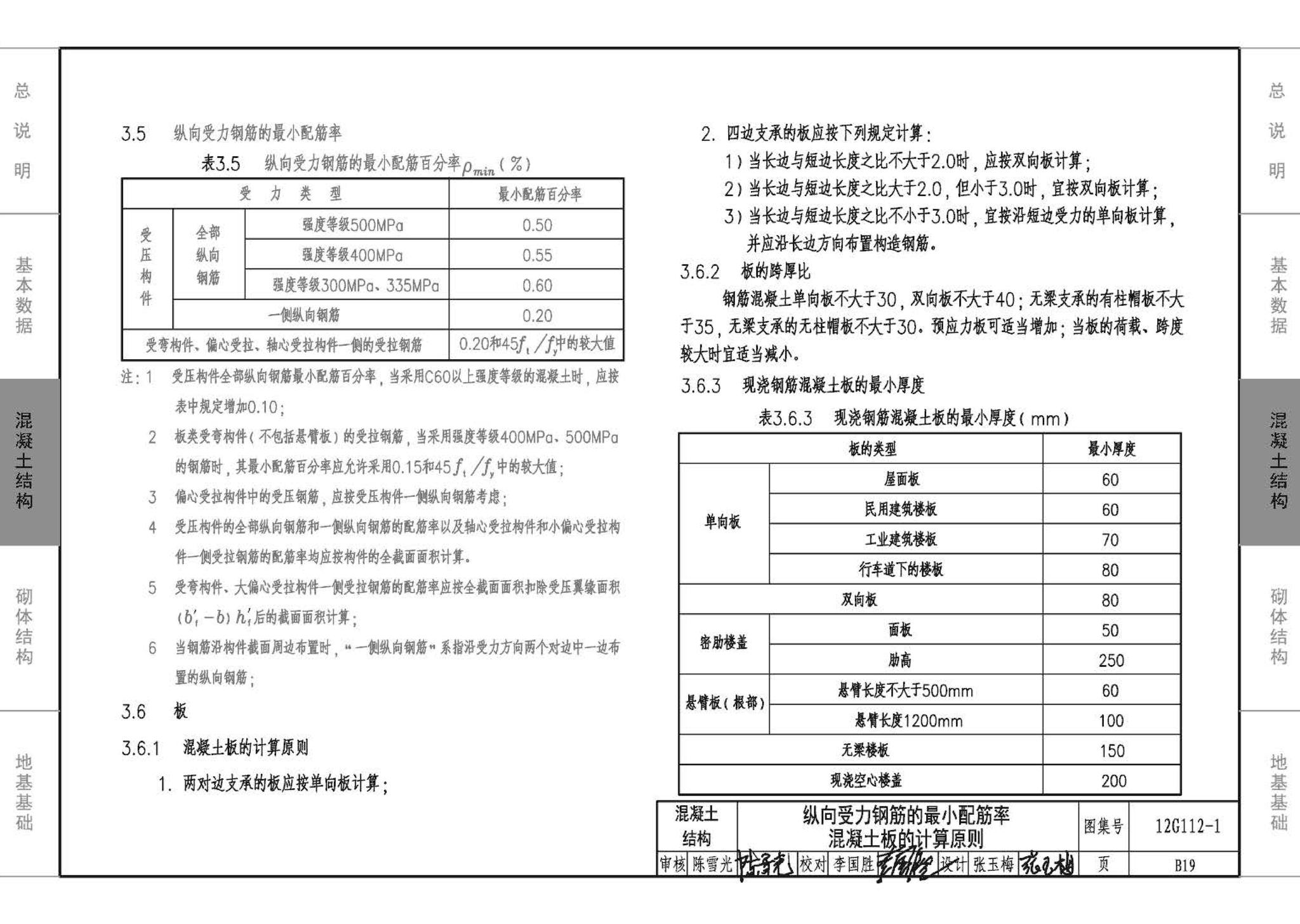 12G112-1--建筑结构设计常用数据（钢筋混凝土结构、砌体结构、地基基础）