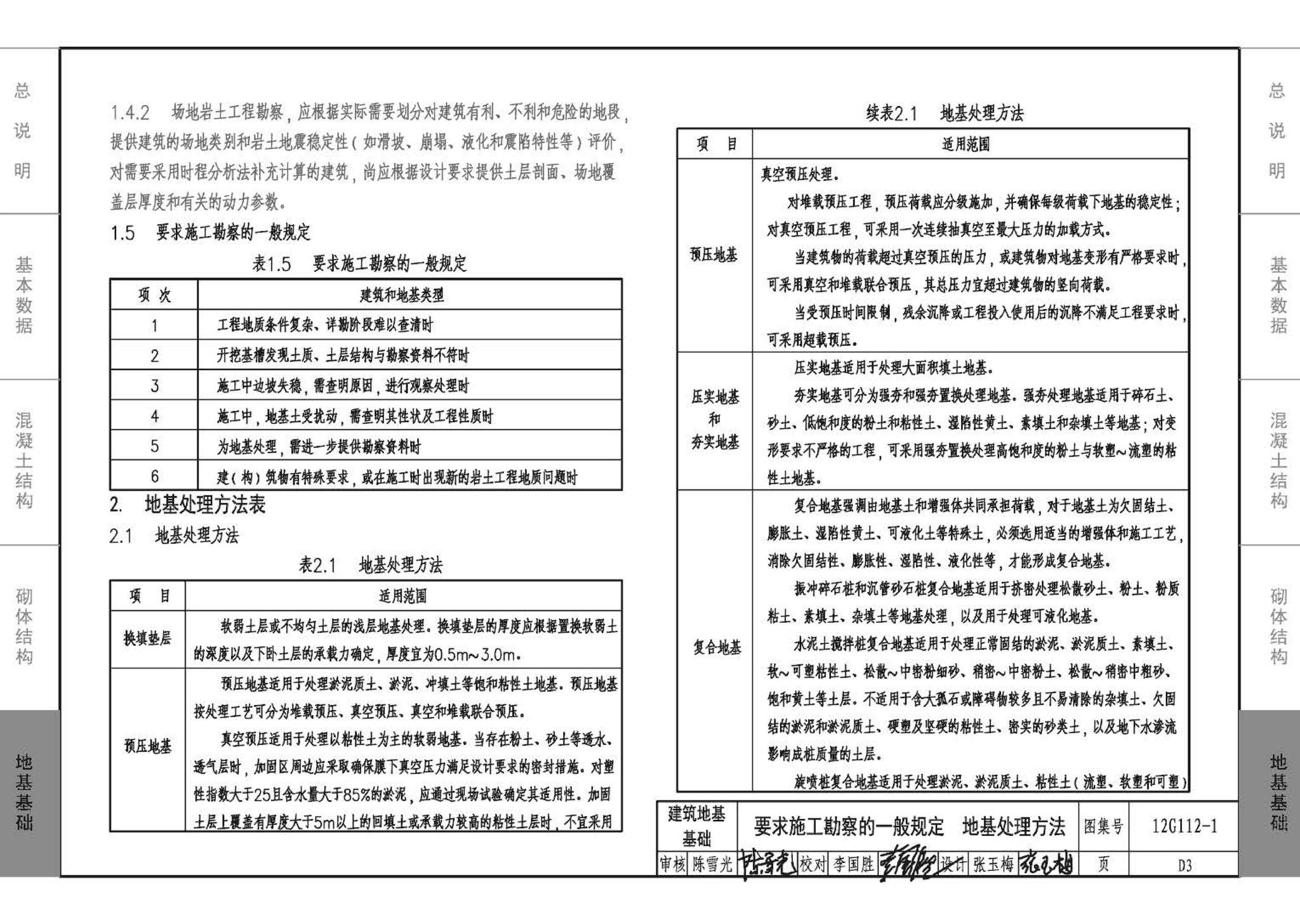 12G112-1--建筑结构设计常用数据（钢筋混凝土结构、砌体结构、地基基础）