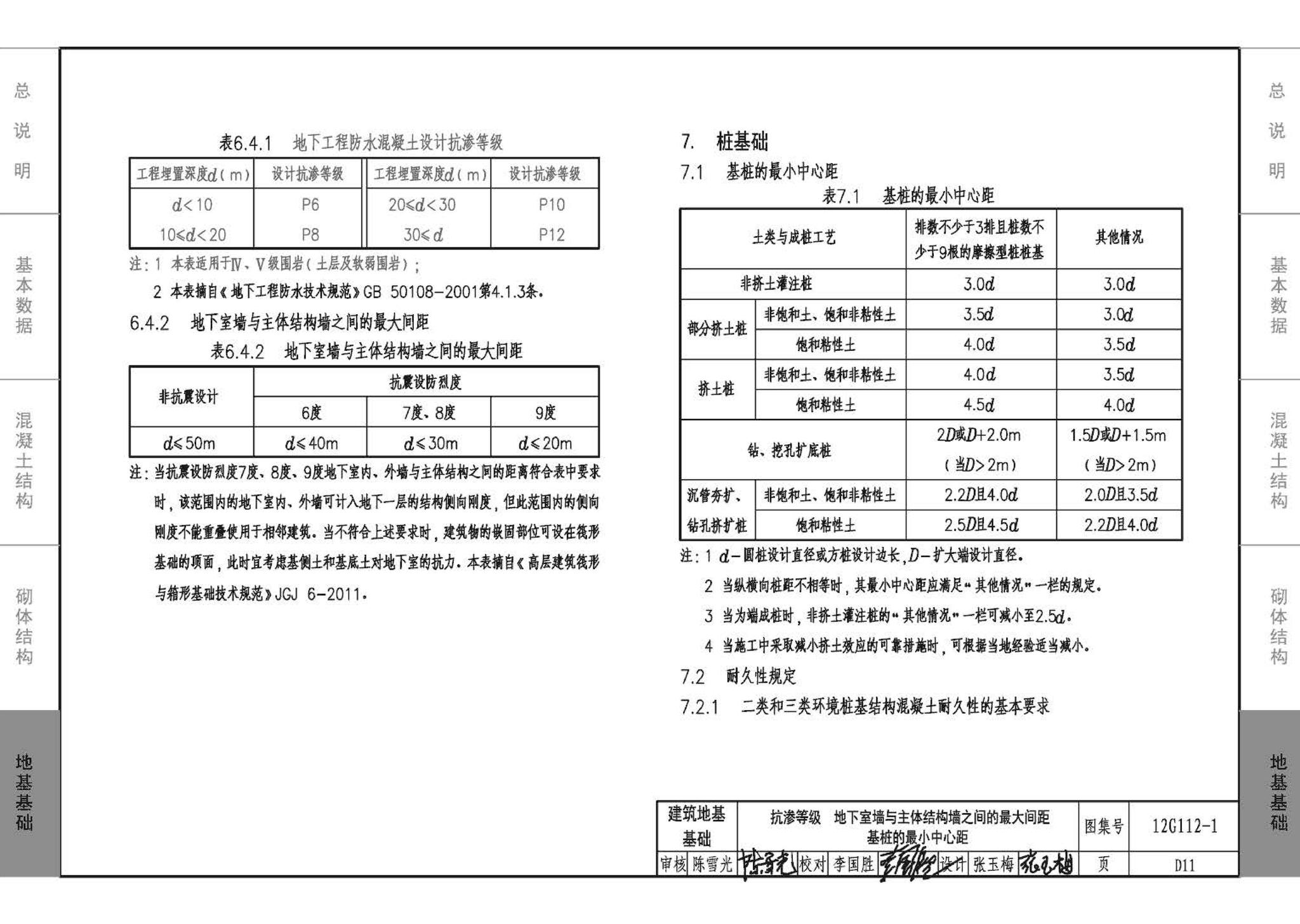 12G112-1--建筑结构设计常用数据（钢筋混凝土结构、砌体结构、地基基础）