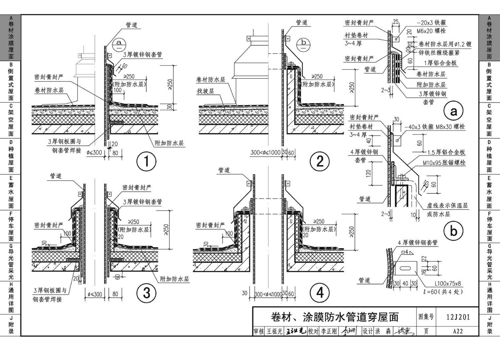 12J201--平屋面建筑构造