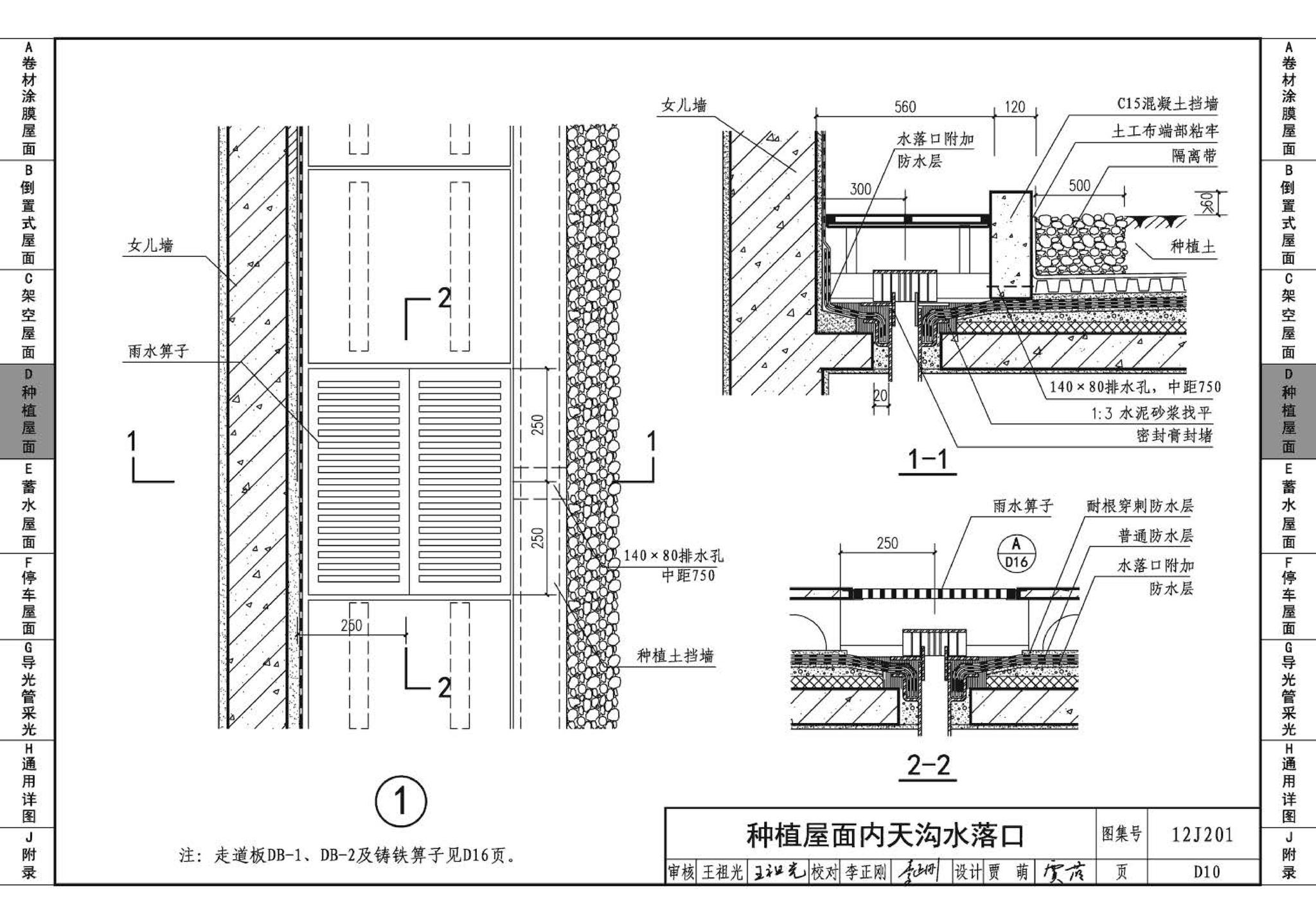 12J201--平屋面建筑构造