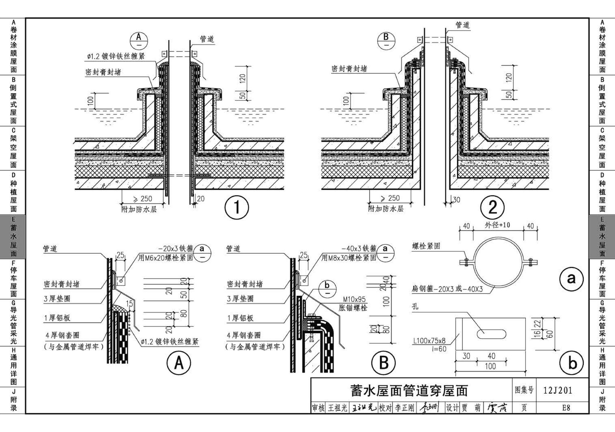 12J201--平屋面建筑构造