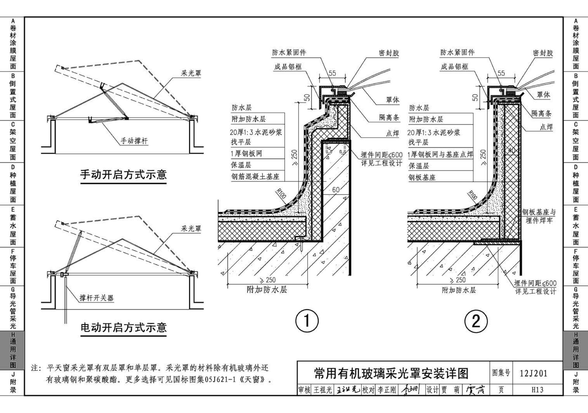 12J201--平屋面建筑构造