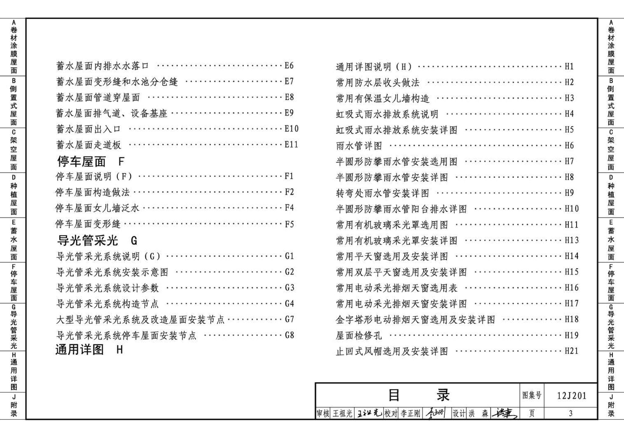 12J201--平屋面建筑构造